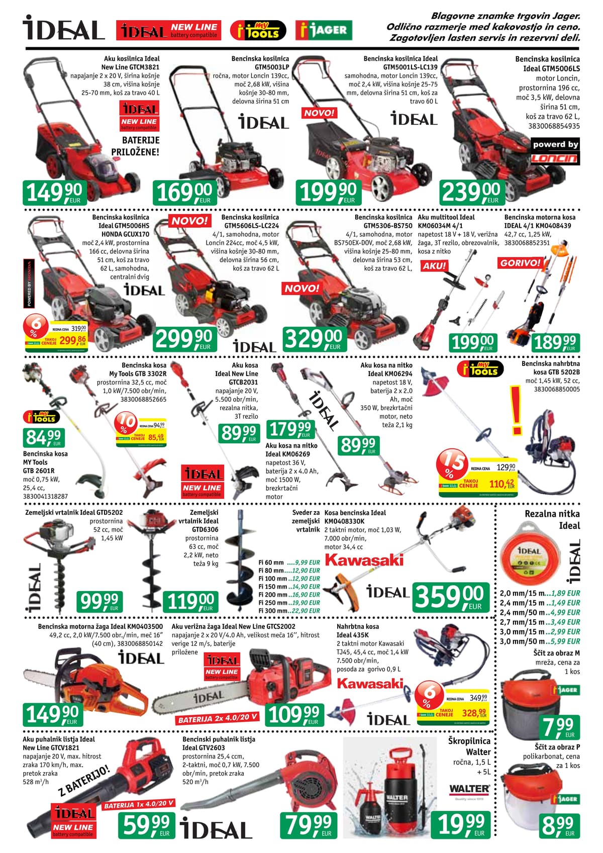 Stran 2. Jager kataloga - Tehnika od 29.04.2026.