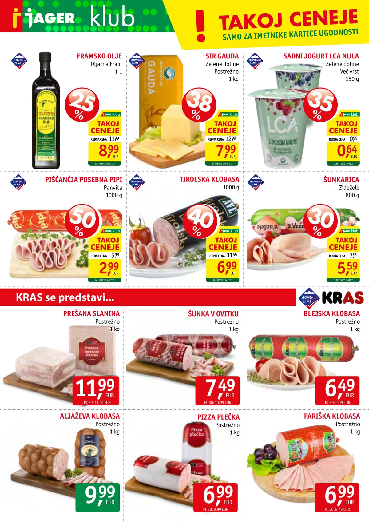 Stran 4. Jager kataloga - Živila od 12.05.2026.