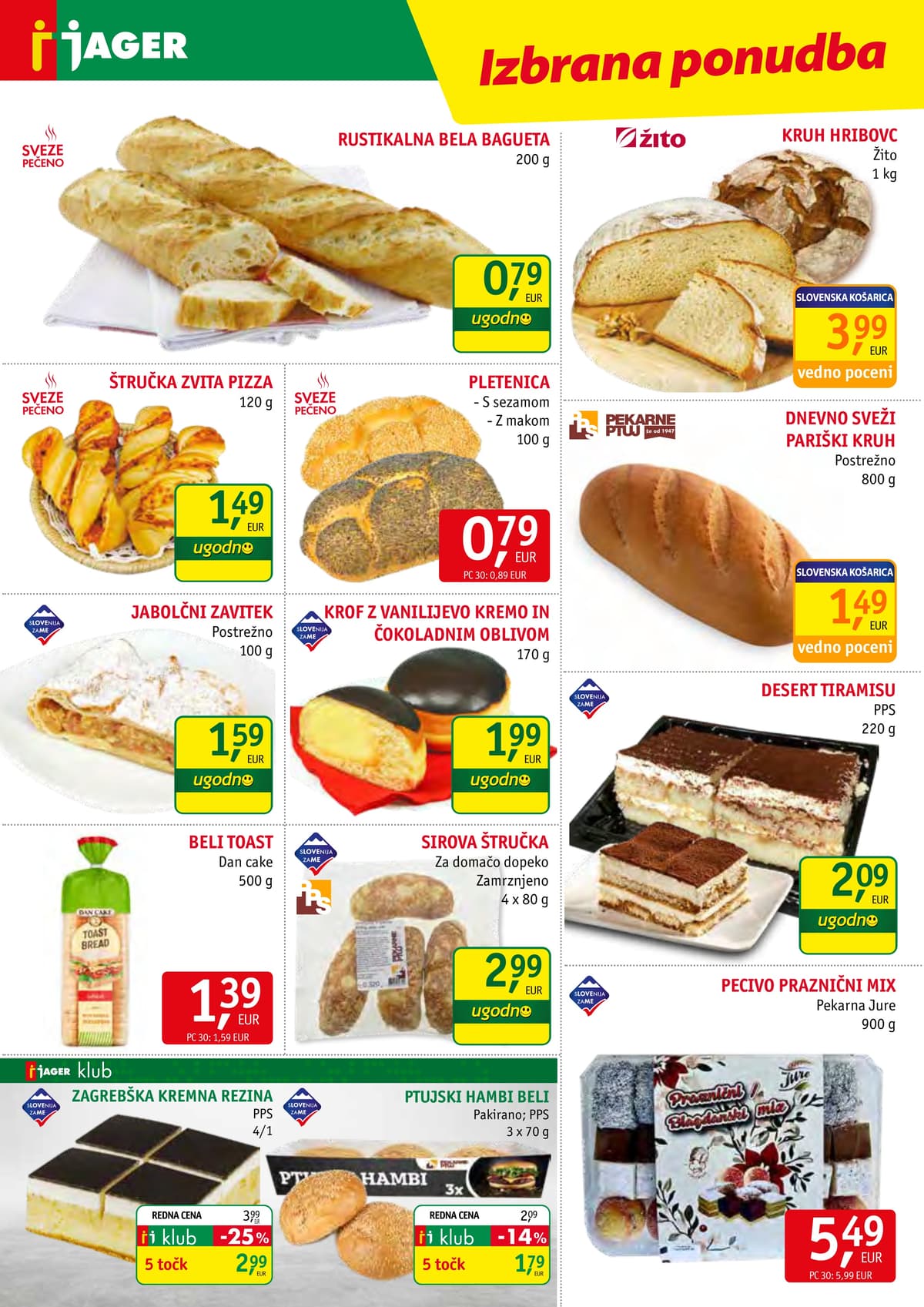 Stran 6. Jager kataloga - Živila od 12.05.2026.