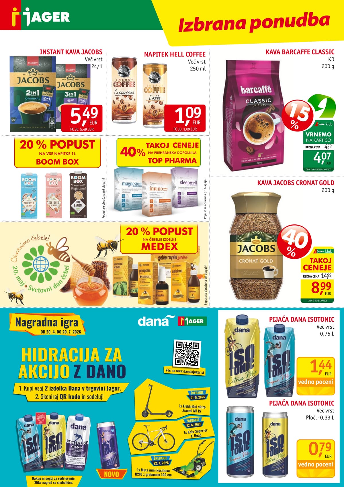 Stran 10. Jager kataloga - Živila
