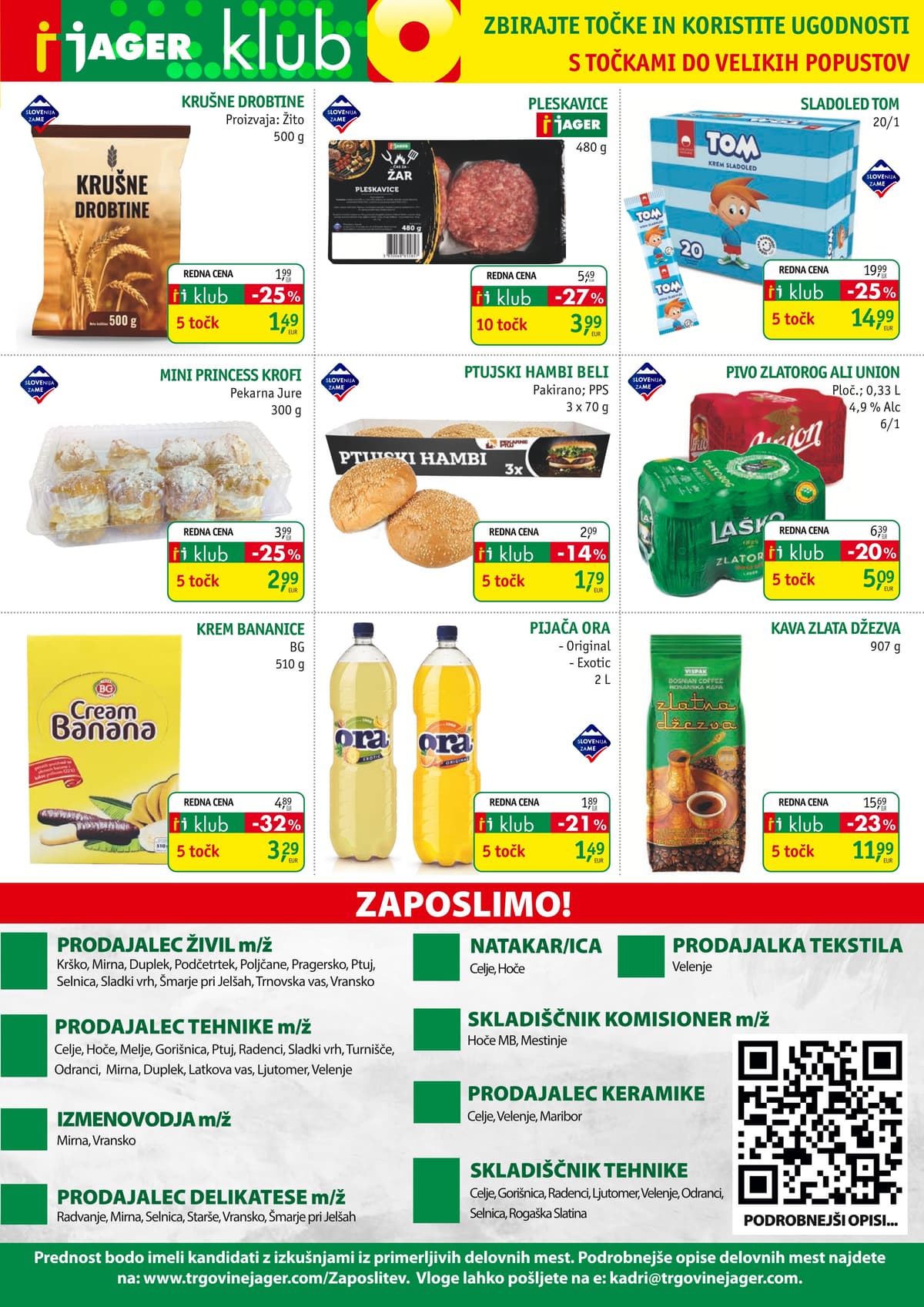 Stran 13. Jager kataloga - Živila