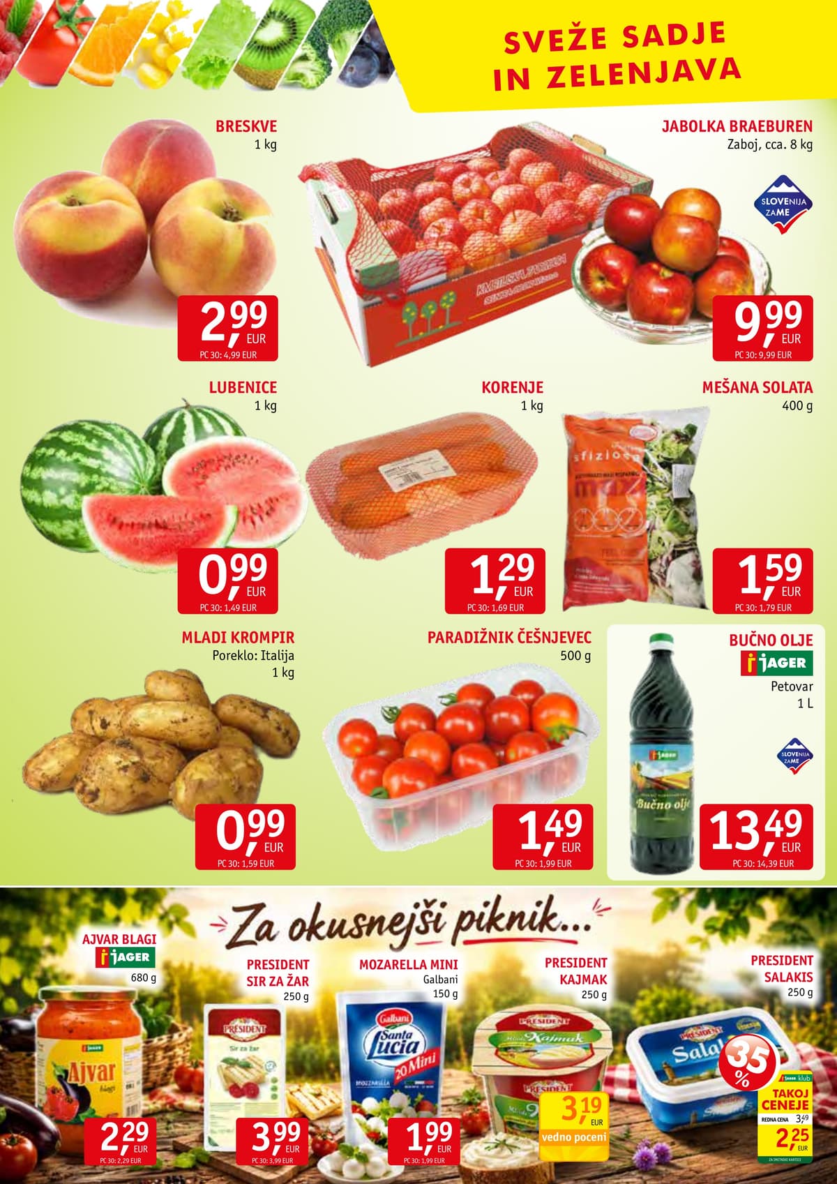 Stran 8. Jager kataloga - Živila