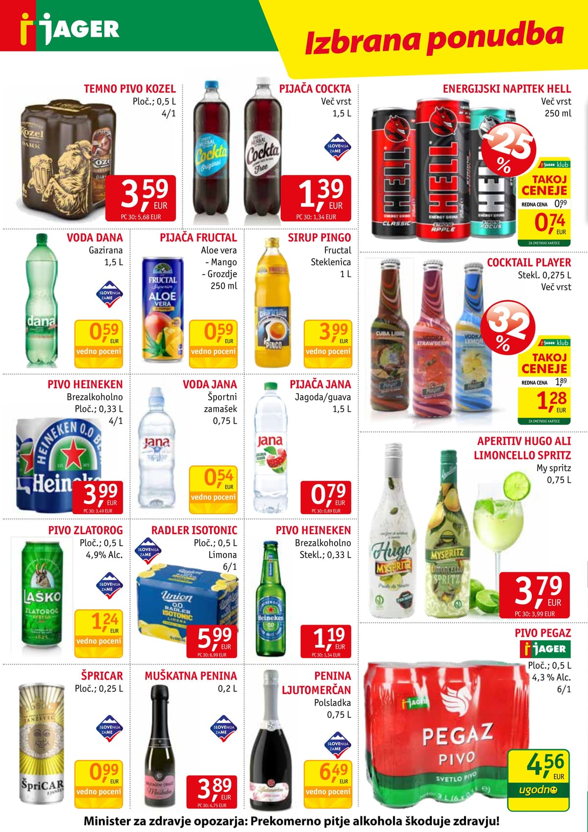 Stran 12. Jager kataloga - Živila od 09.06.2026