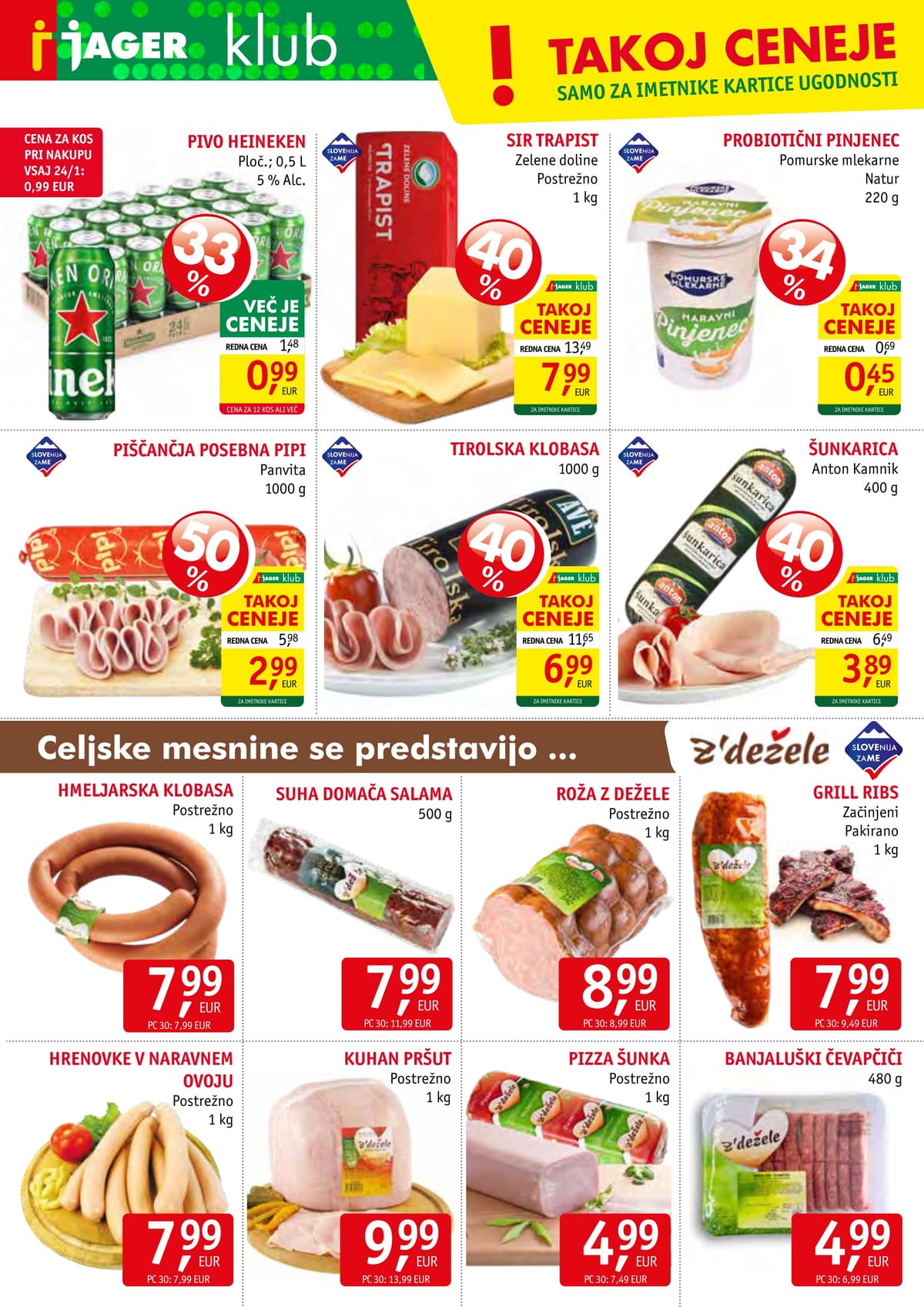 Stran 4. Jager kataloga - Živila od 24.06.2026