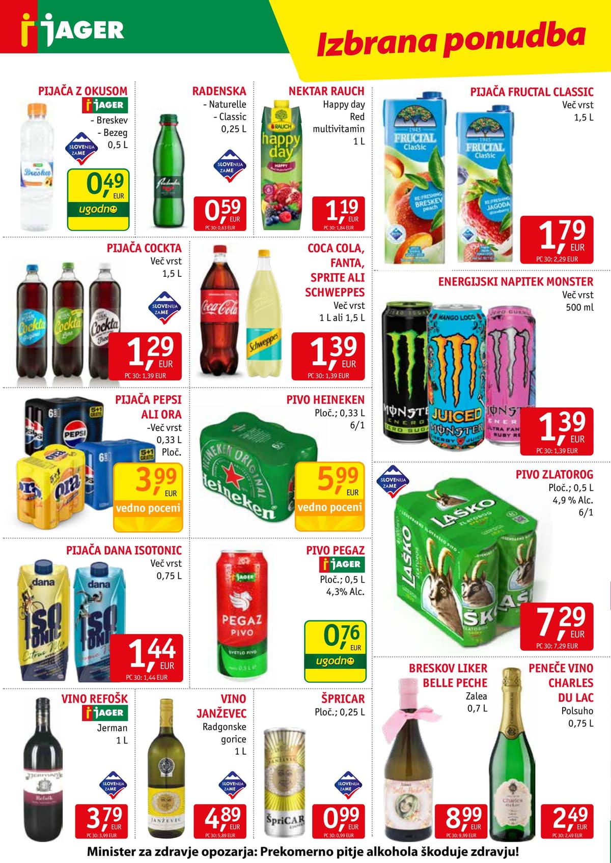 Stran 12. Jager kataloga - Živila od 15.07.2026