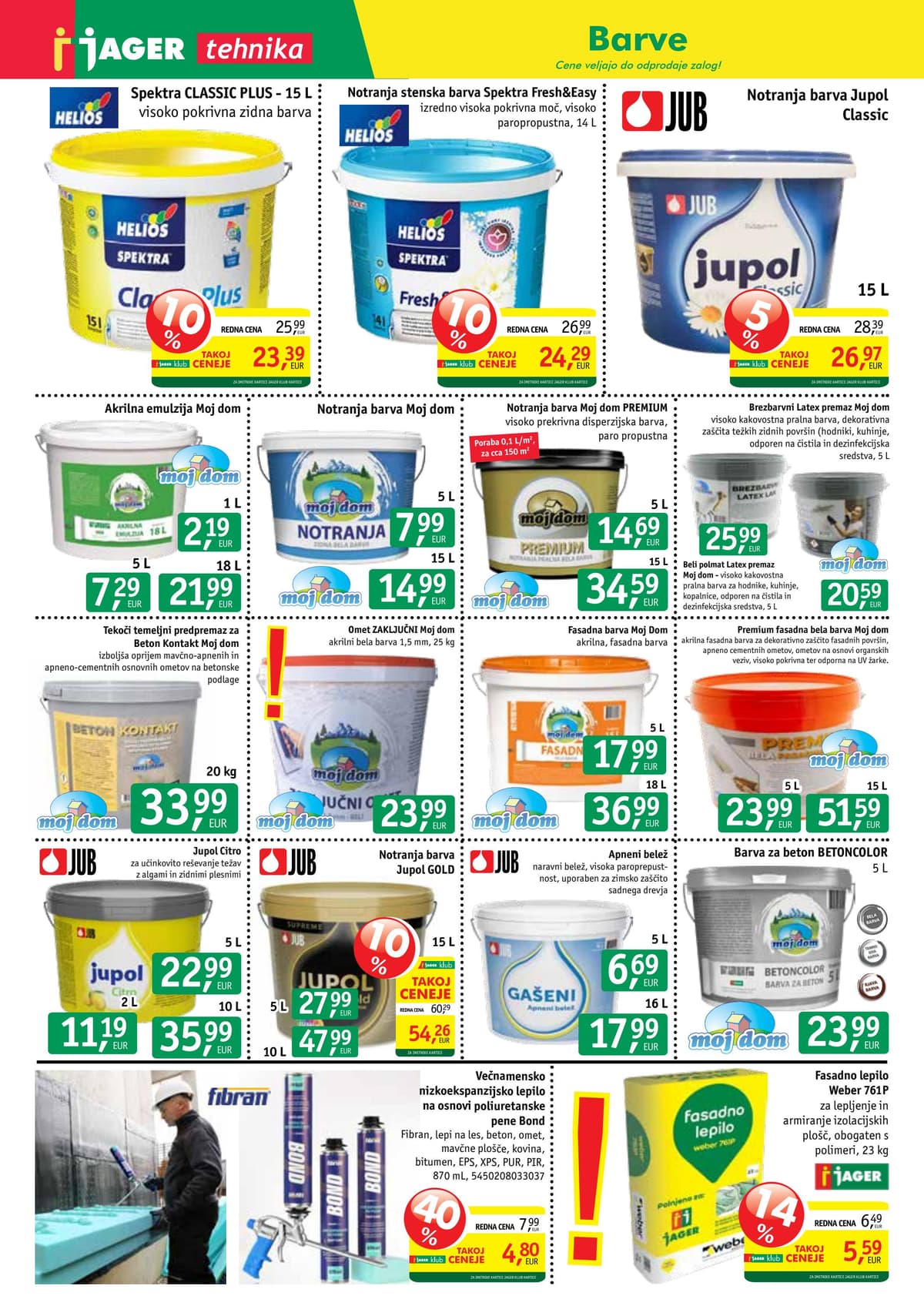 Stran 5. Jager kataloga - Tehnika od 22.07.2026