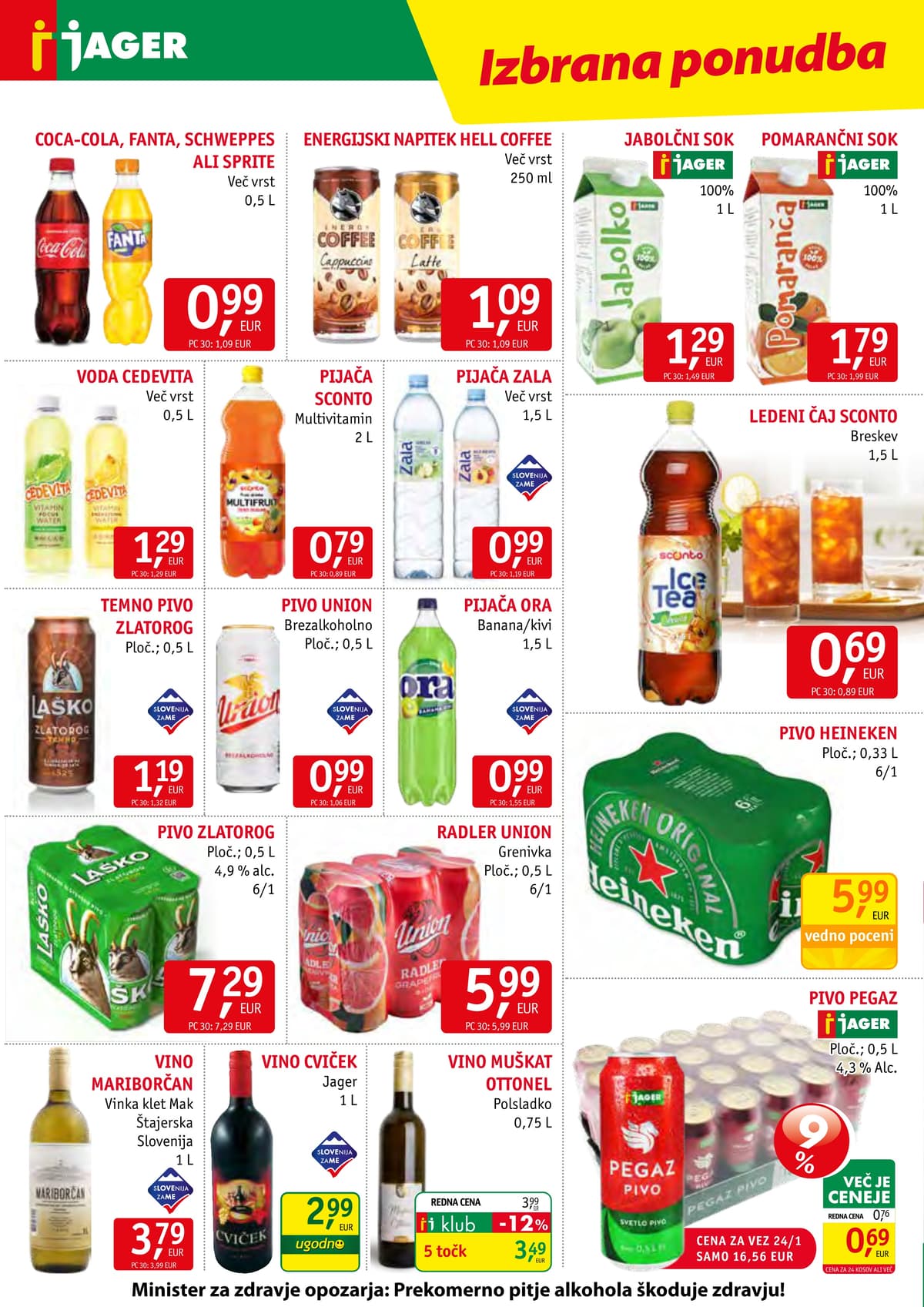 Stran 12. Jager kataloga - Živila od 19.08.2026.