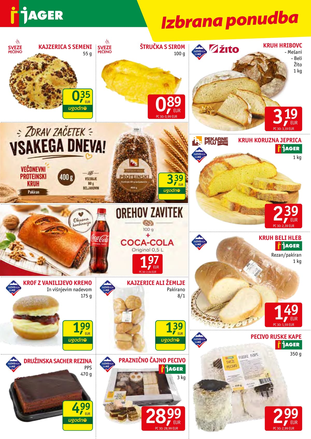 Stran 6. Jager kataloga - Živila od 19.08.2026.