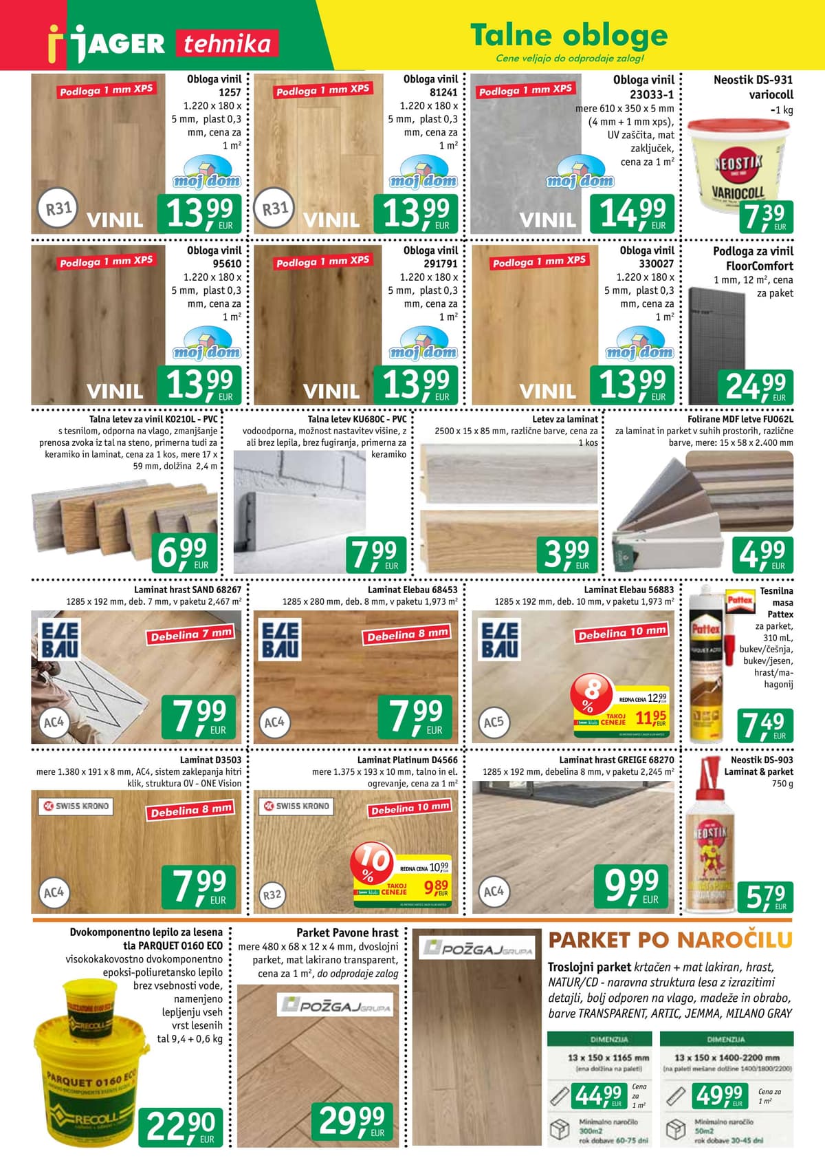 Jager katalog od 08/26/2026 - Tehnika