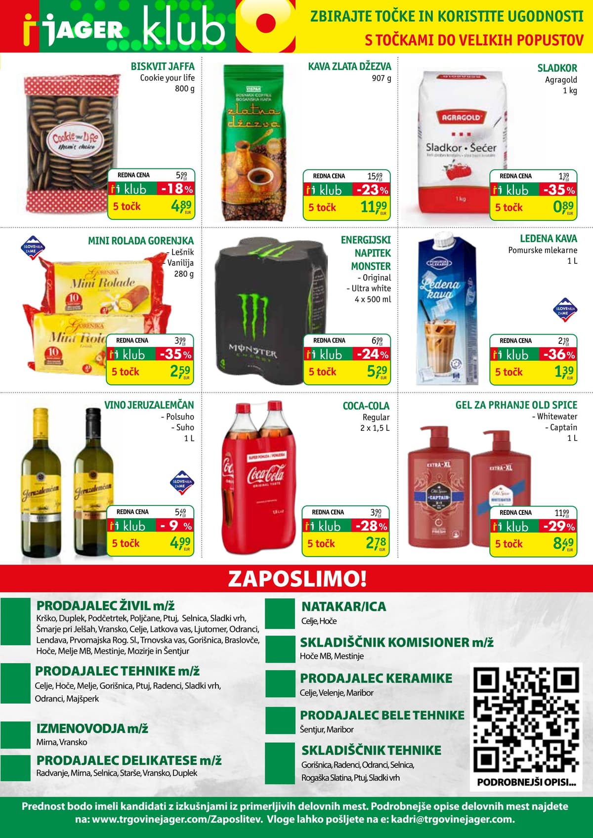 Stran 13. Jager kataloga - Živila