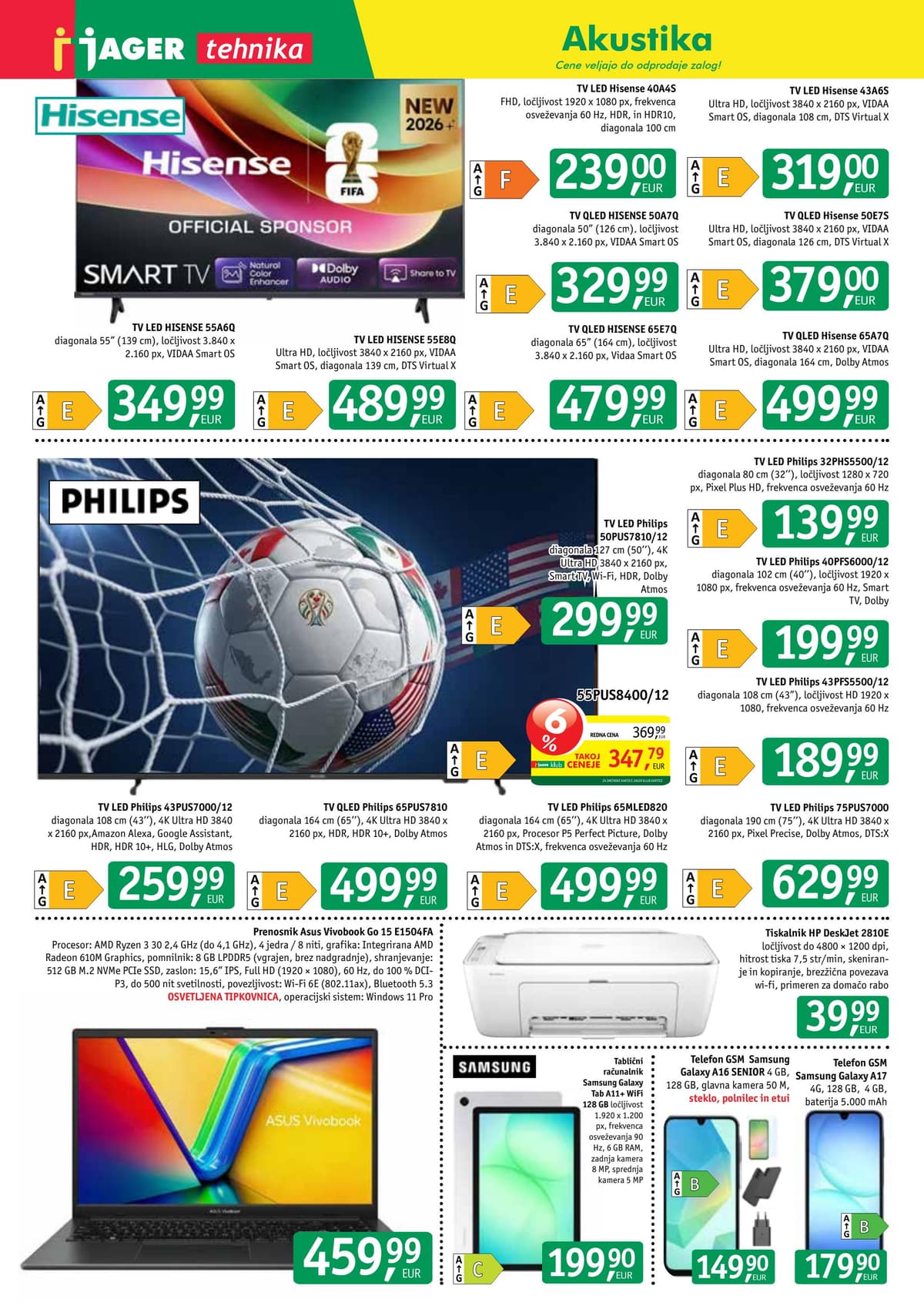 Stran 14. Jager kataloga - Tehnika od 02.09.2026.