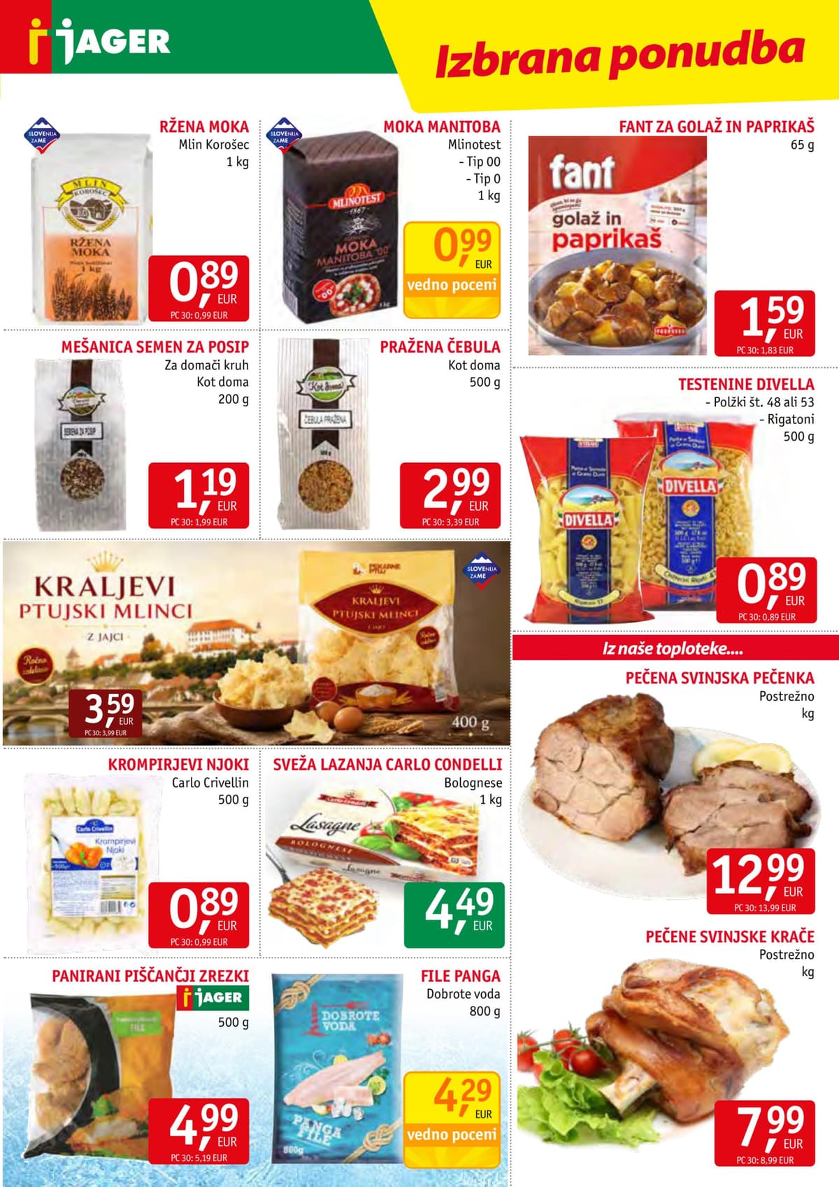 Stran 7. Jager kataloga - Živila od 15.09.2026.