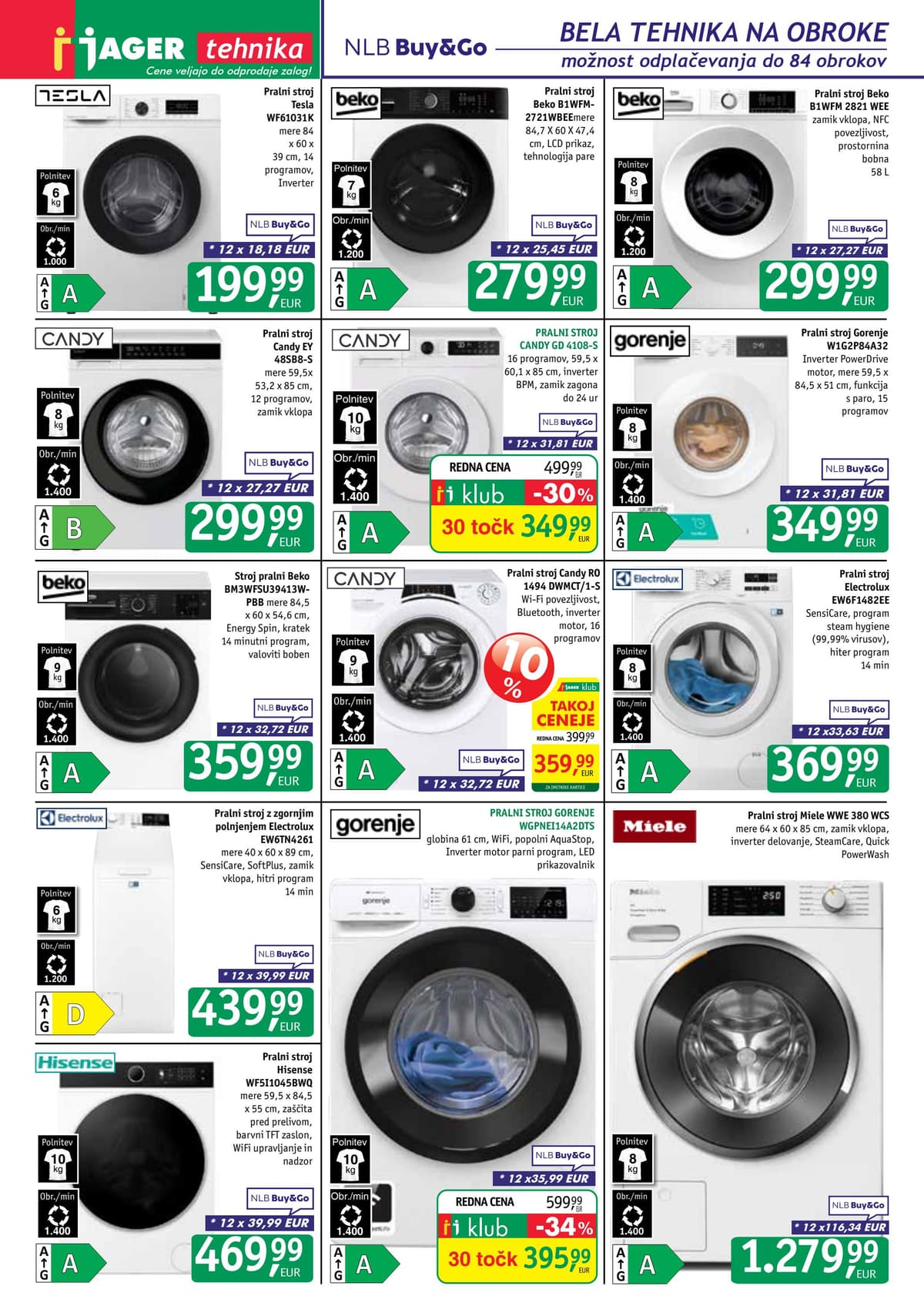 Jager katalog od 09/23/2026 - Tehnika