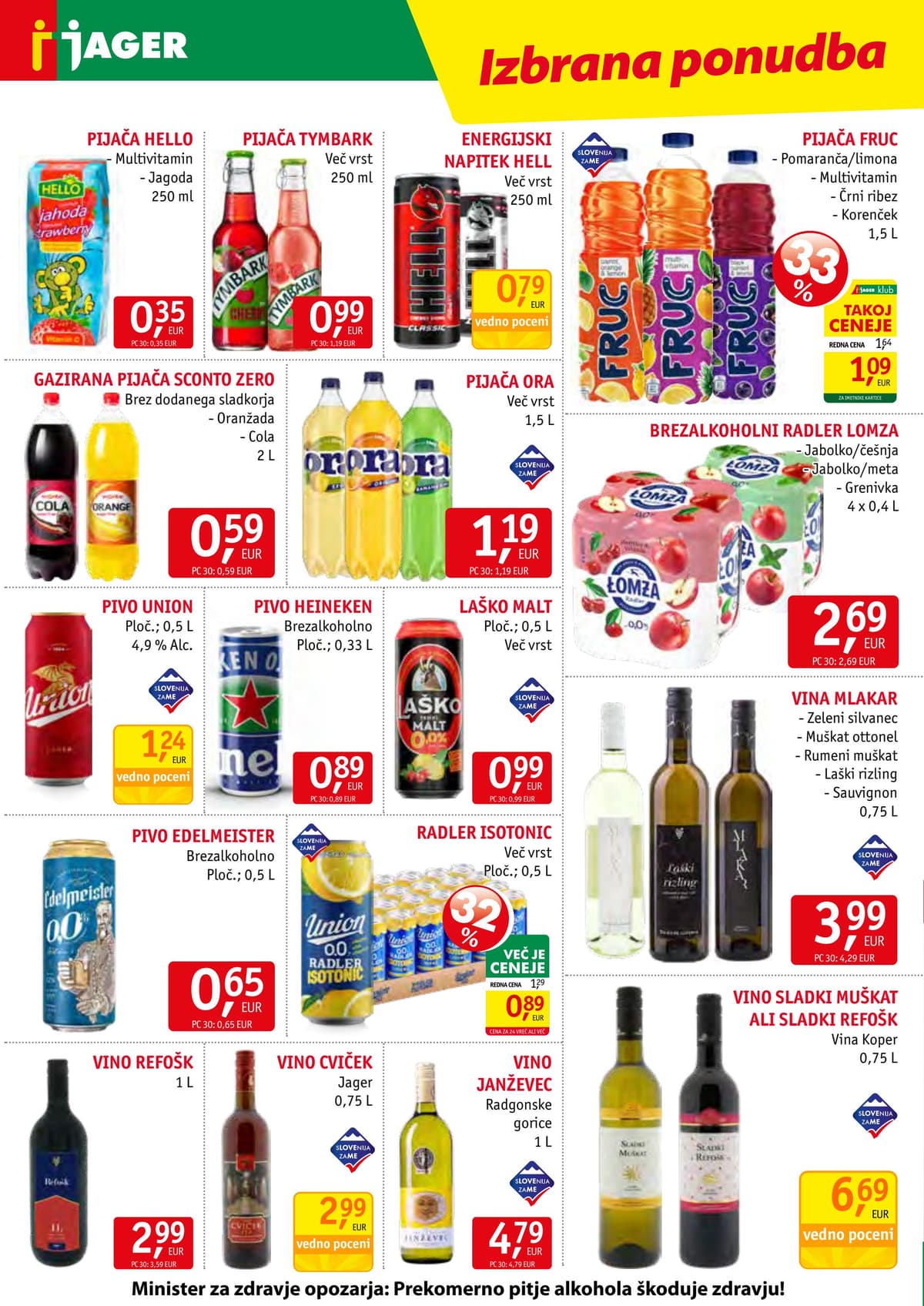 Stran 12. Jager kataloga - Živila od 07.10.2026.