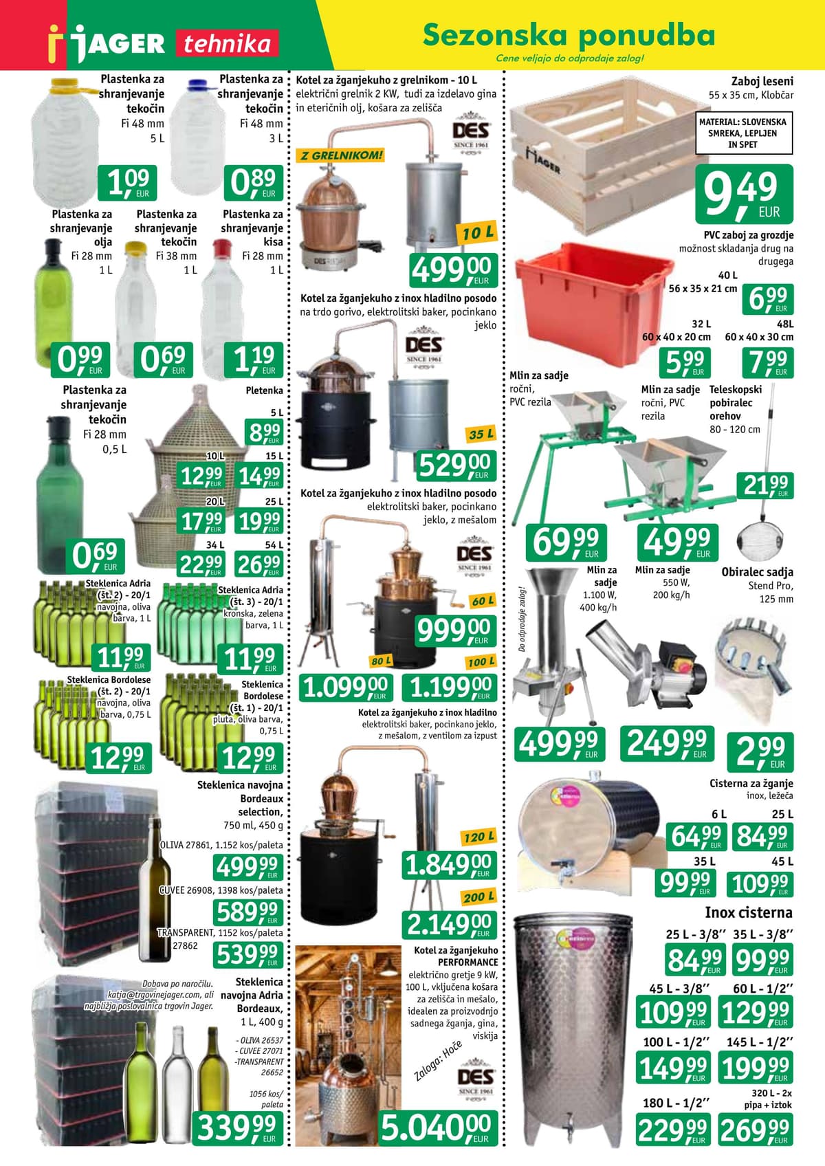 Jager katalog od 10/07/2026 - Tehnika