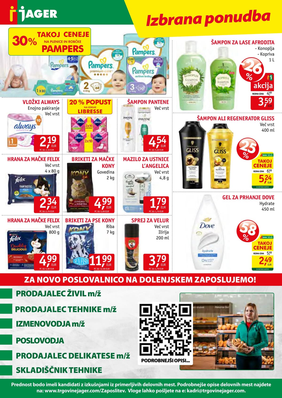 Stran 14. Jager kataloga - Živila