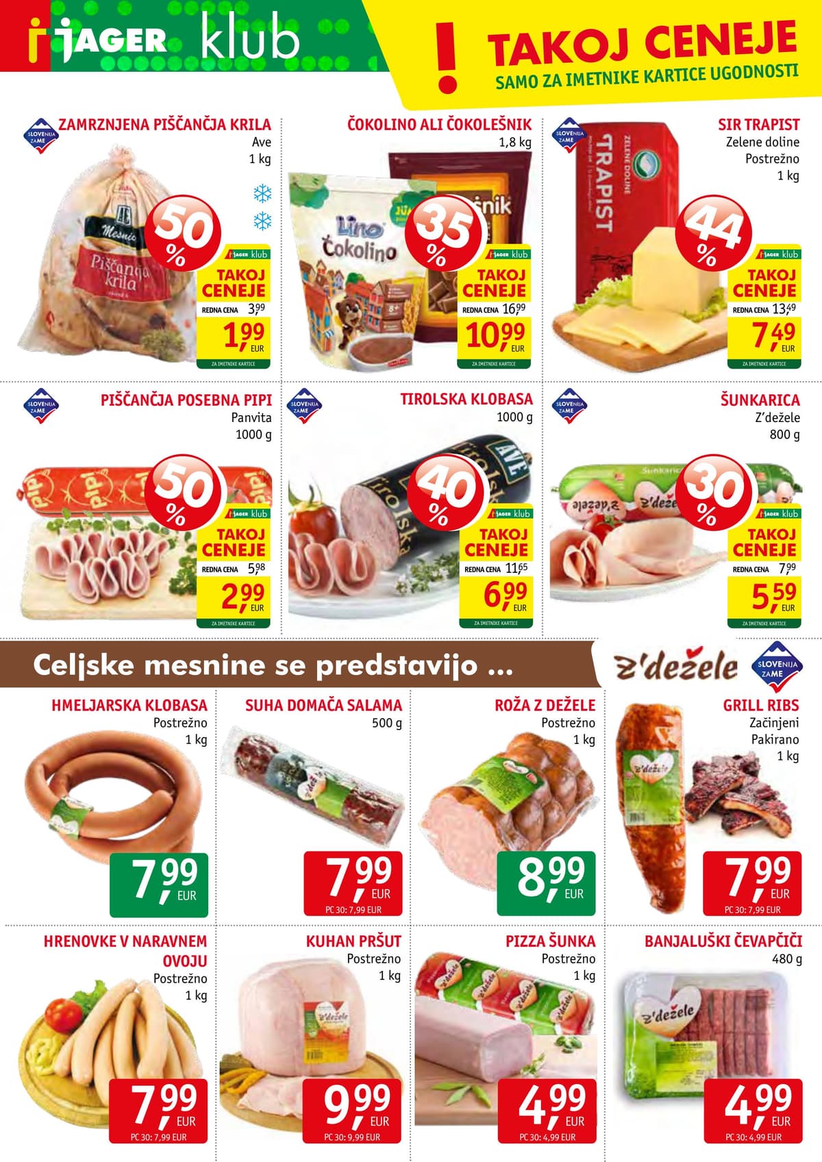 Stran 4. Jager kataloga - Živila
