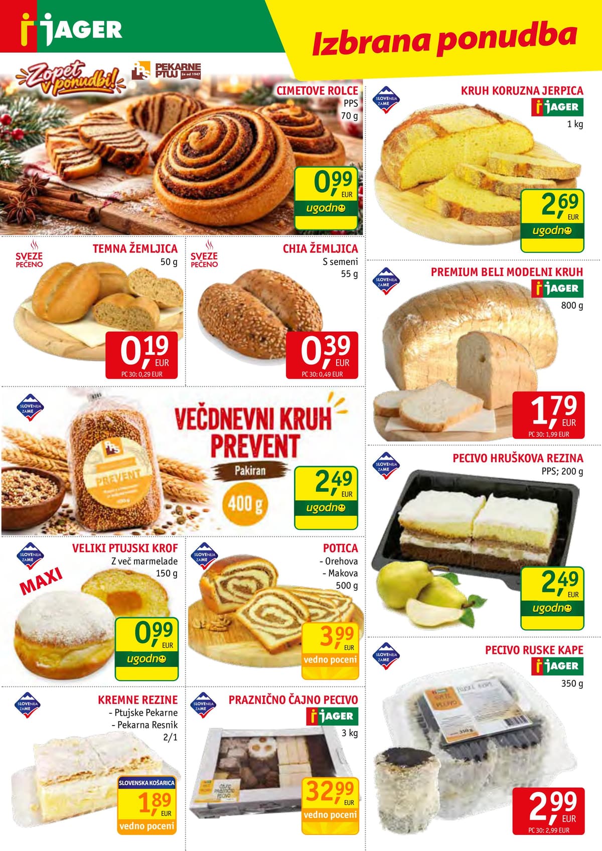 Stran 6. Jager kataloga - Živila od 20.10.2026.