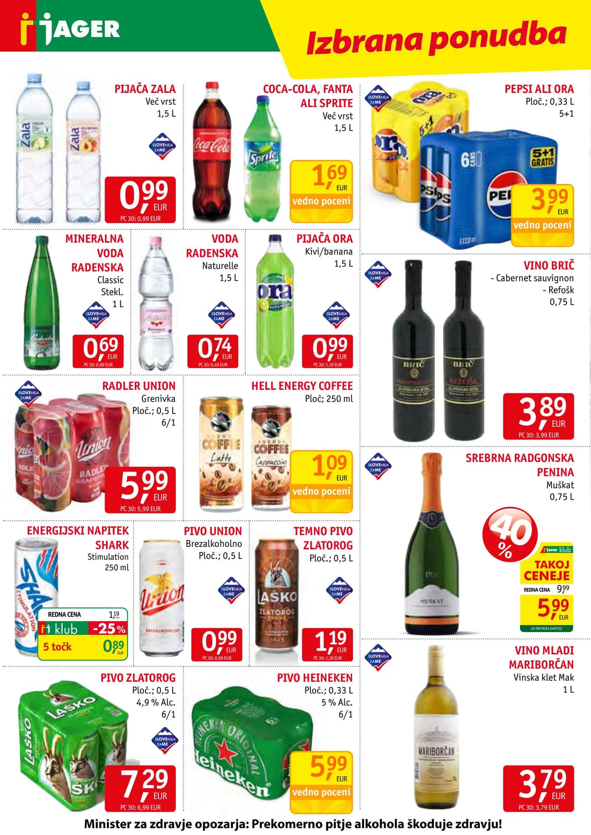 Stran 12. Jager kataloga - Živila od 20.10.2026.