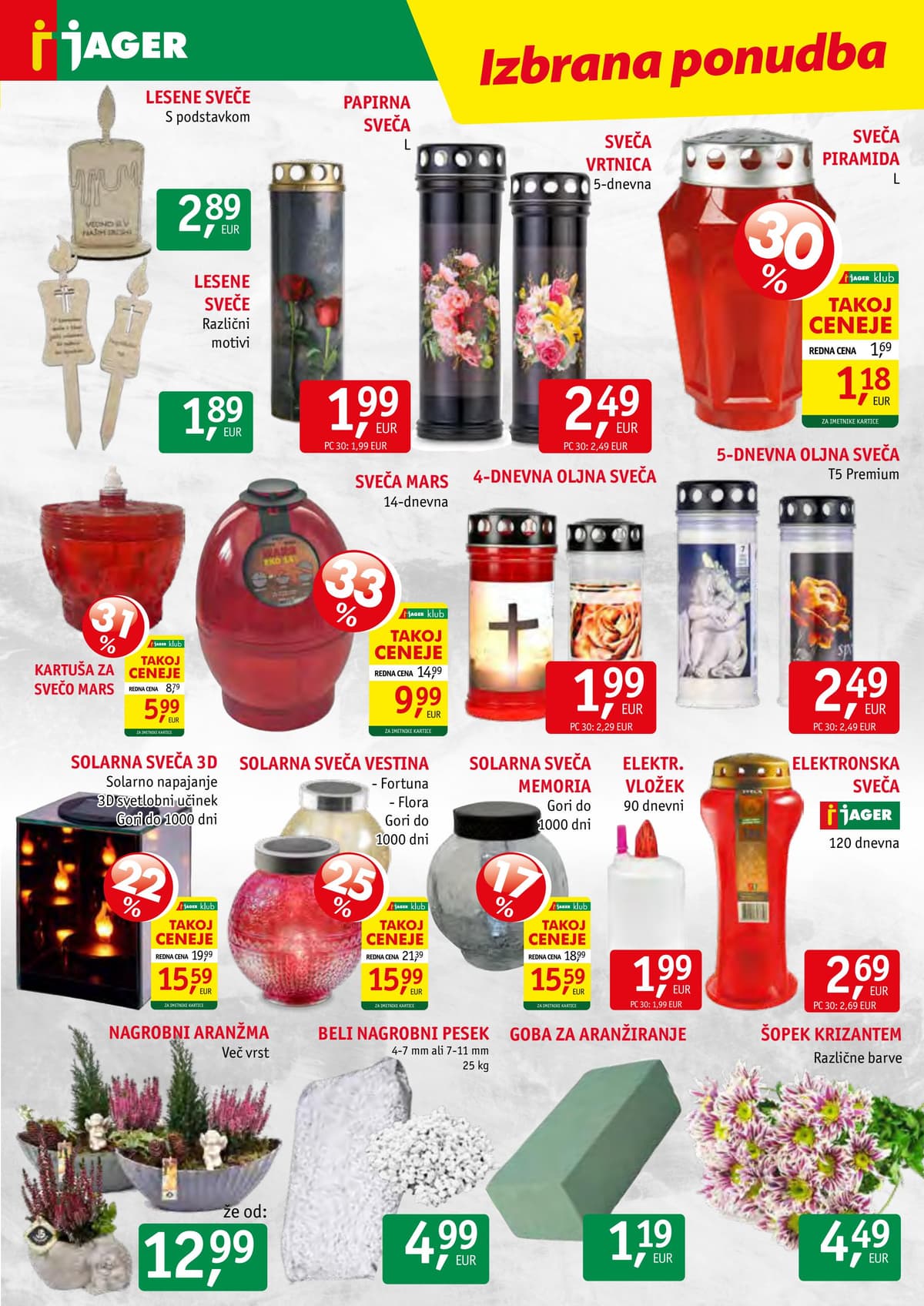 Stran 13. Jager kataloga - Živila od 20.10.2026.