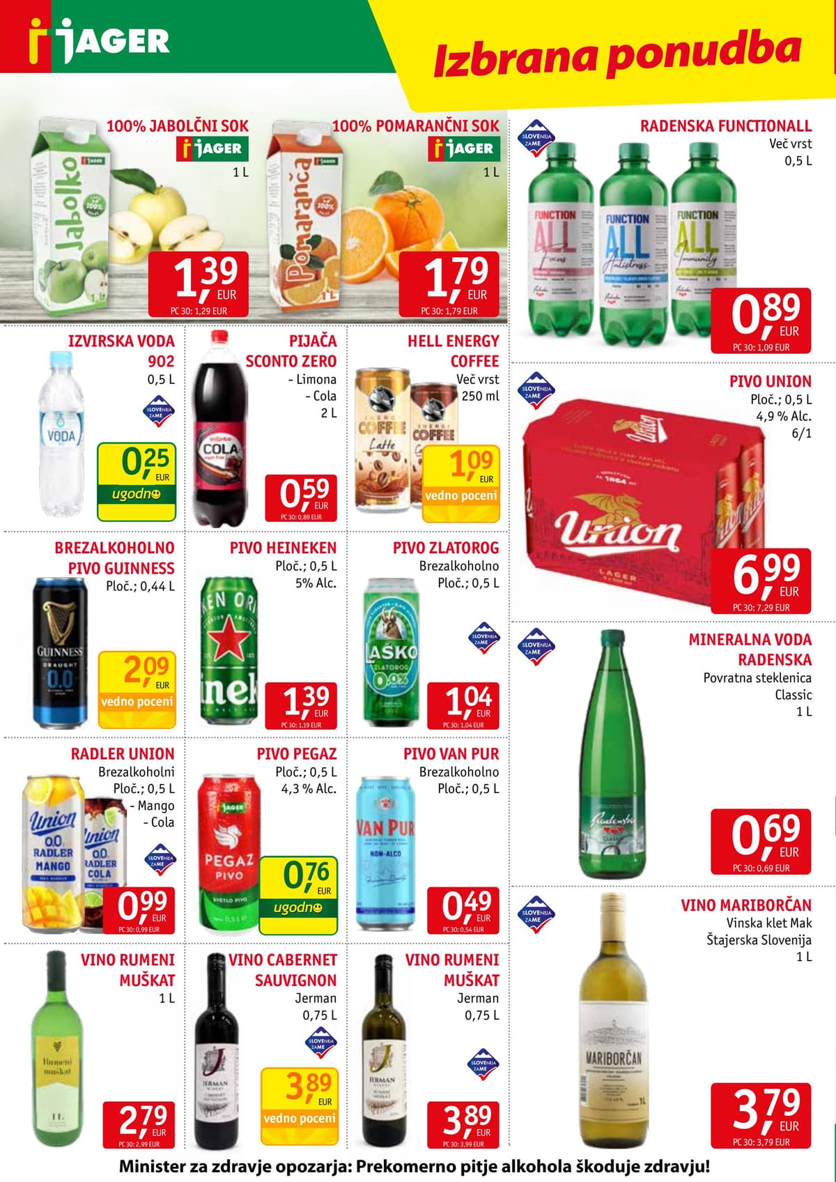 Stran 12. Jager kataloga - Živila od 22.09.2026.