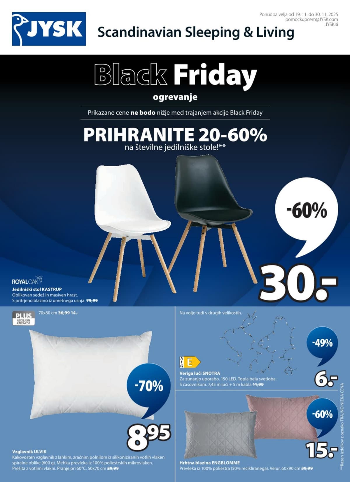 Stran 1. Jysk kataloga - Black Friday od 03.03.2026.