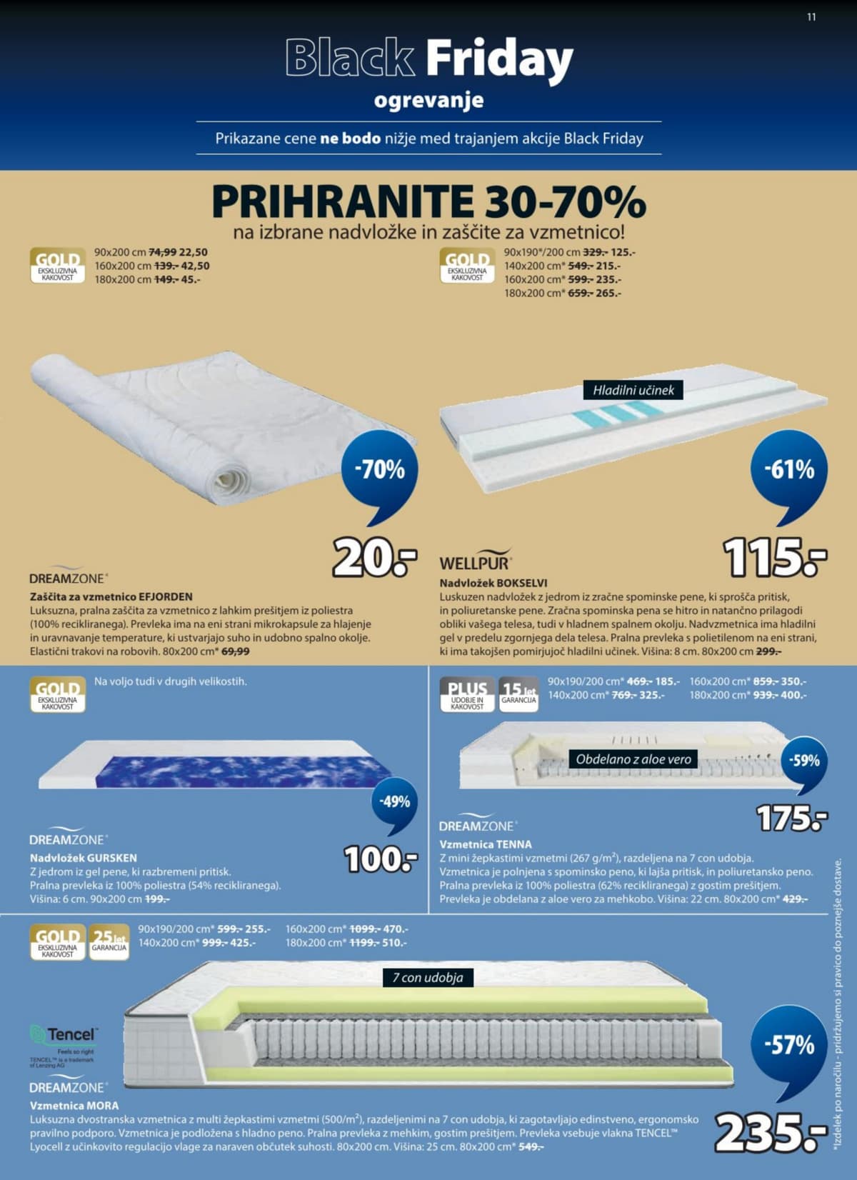 Stran 11. Jysk kataloga - Black Friday od 03.03.2026.