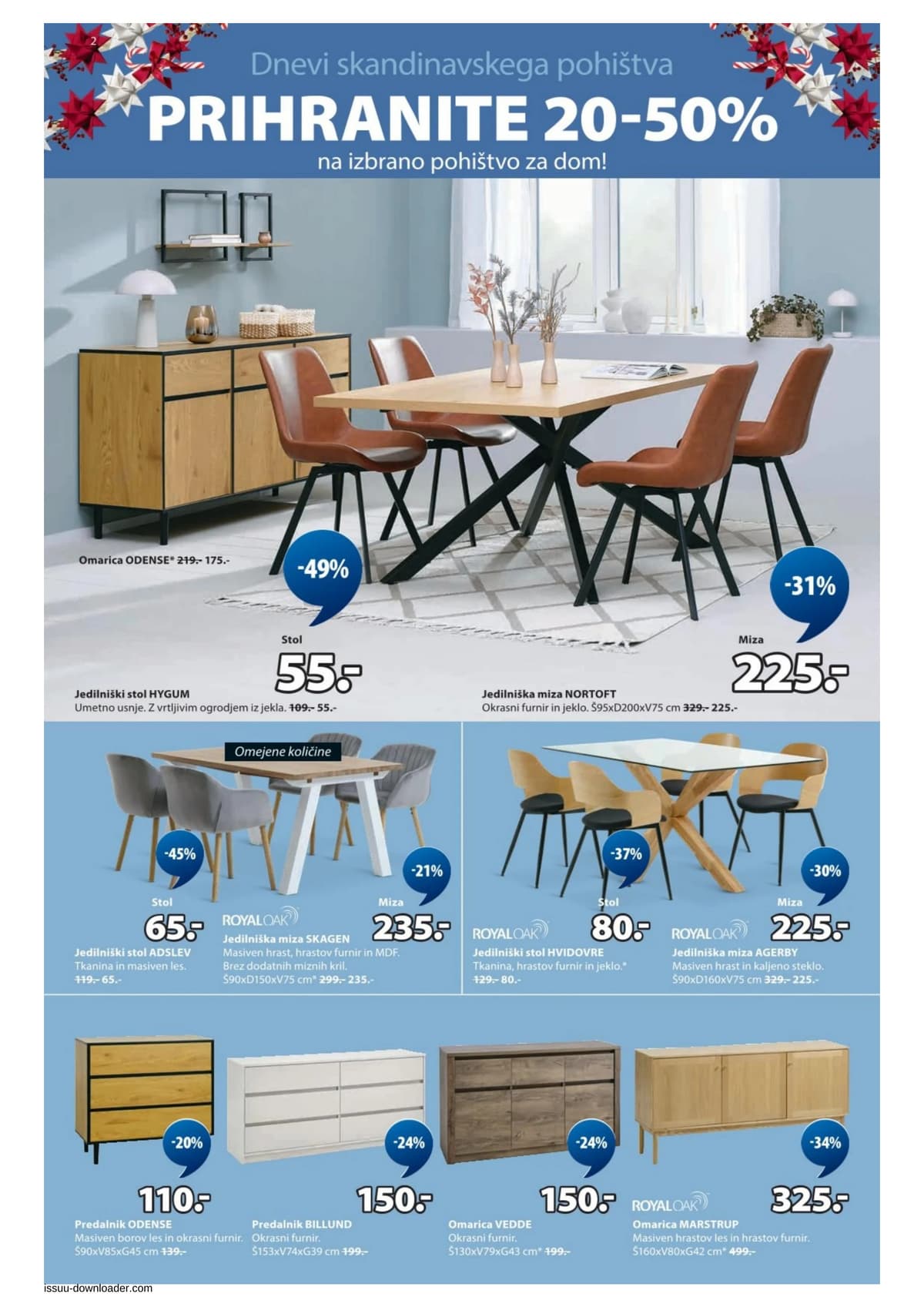 Stran 2. Jysk kataloga - Božična ponudba od 02.03.2026.