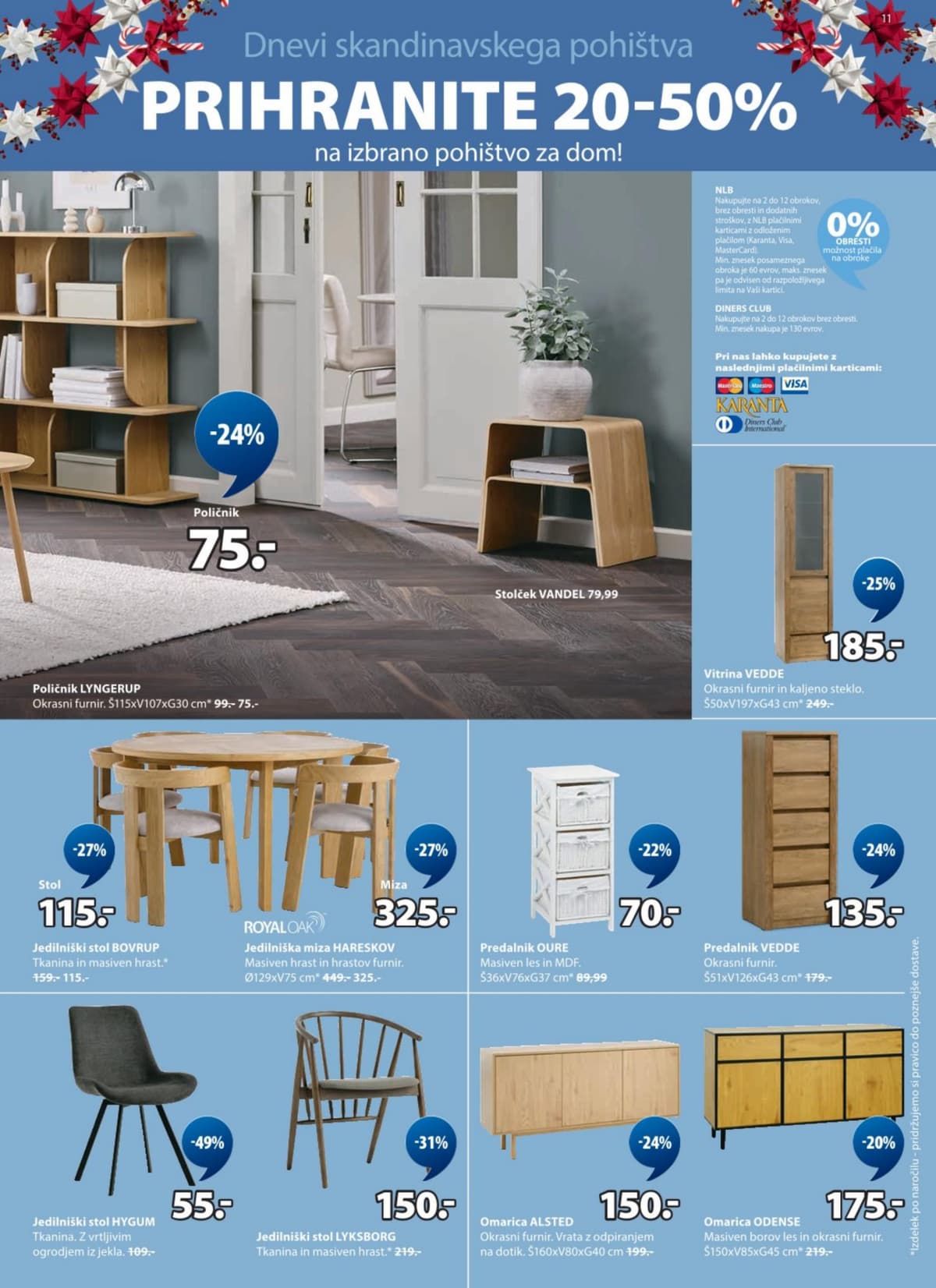 Stran 11. Jysk kataloga - Odlična Božična ponudba od 02.03.2026.