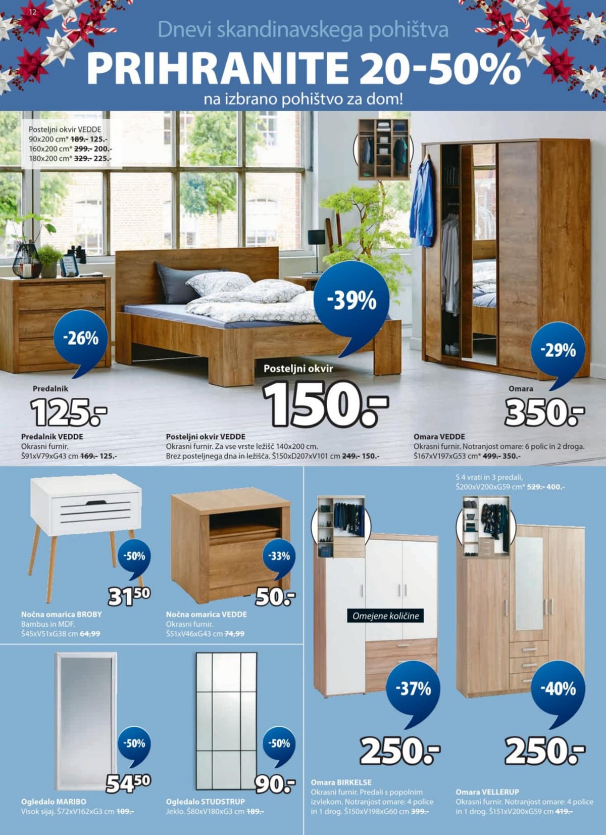 Stran 12. Jysk kataloga - Odlična Božična ponudba od 02.03.2026.