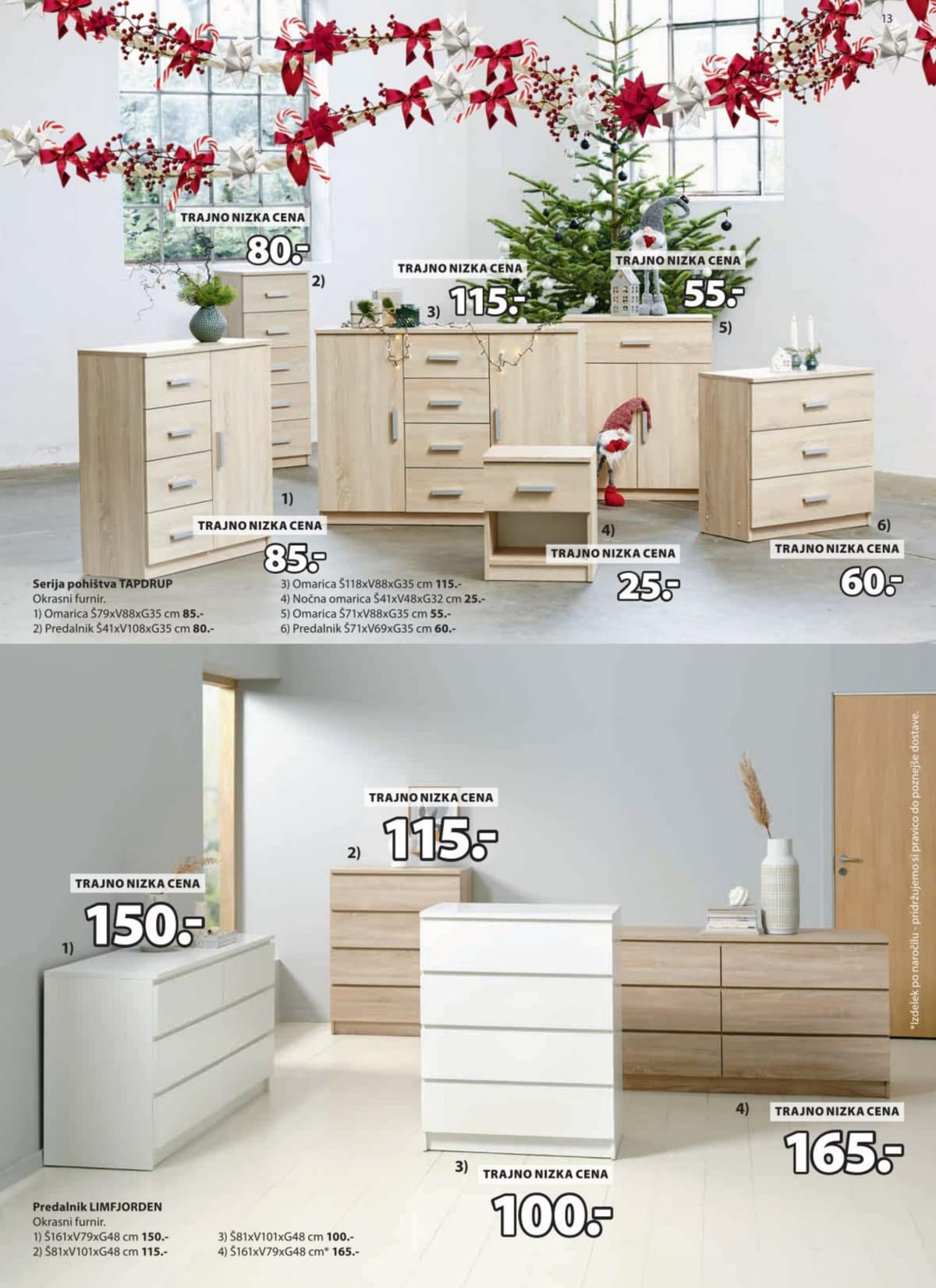 Stran 13. Jysk kataloga - Odlična Božična ponudba od 02.03.2026.