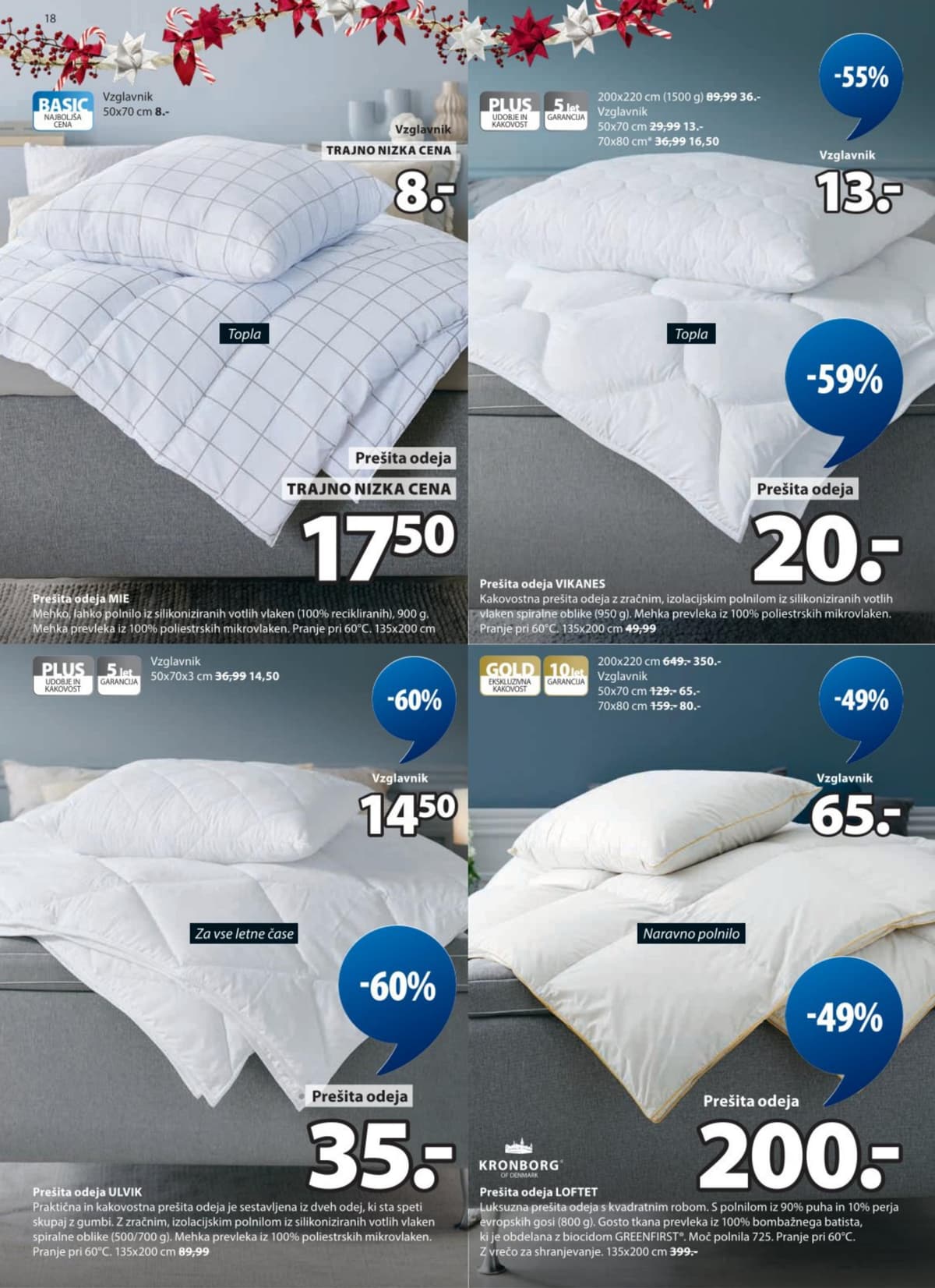 Stran 18. Jysk kataloga - Odlična Božična ponudba od 02.03.2026.