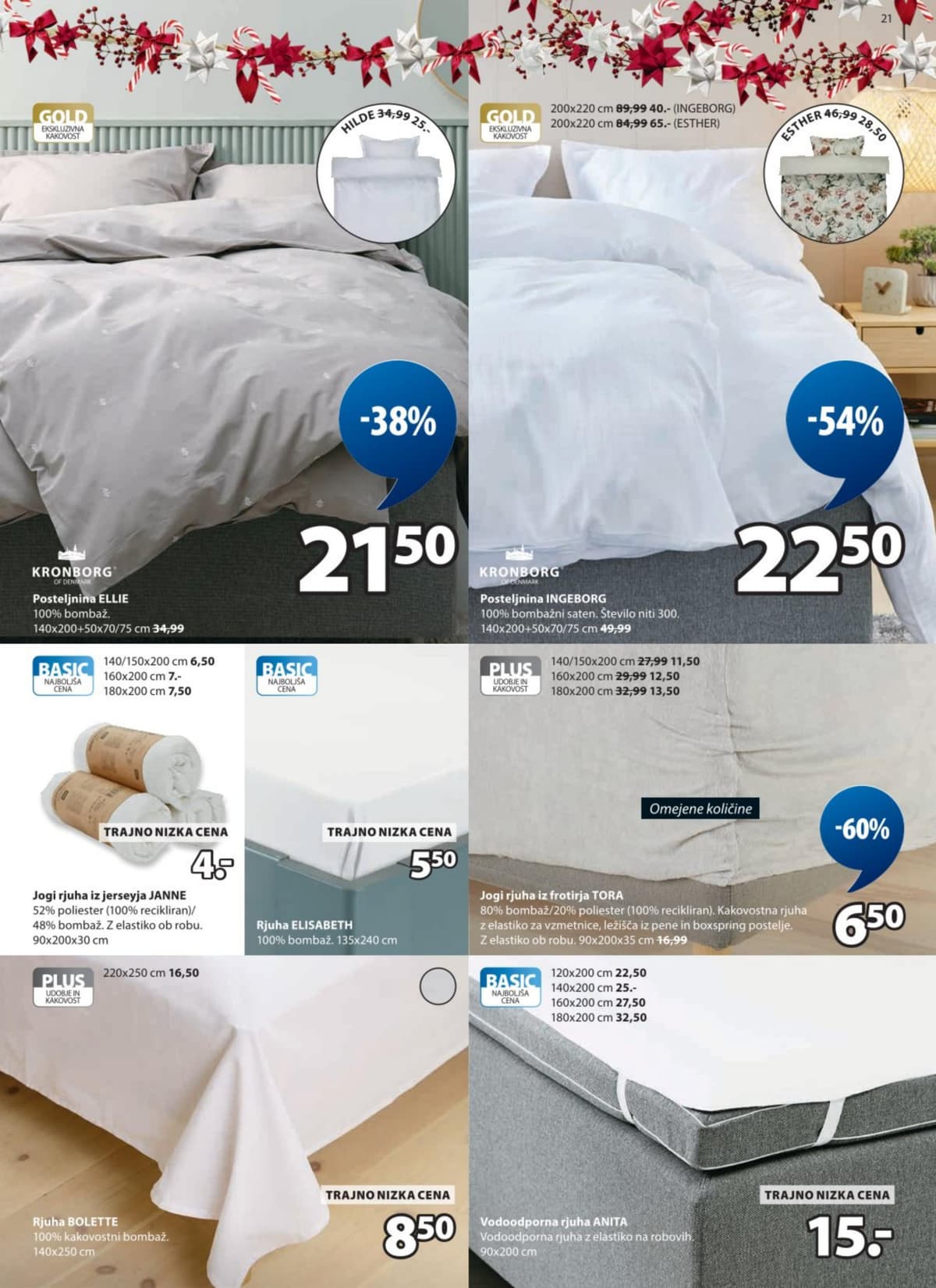 Stran 21. Jysk kataloga - Odlična Božična ponudba