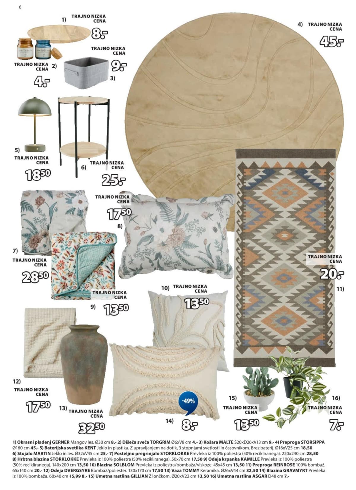 Stran 6. Jysk kataloga - Odlična Božična ponudba od 02.03.2026.