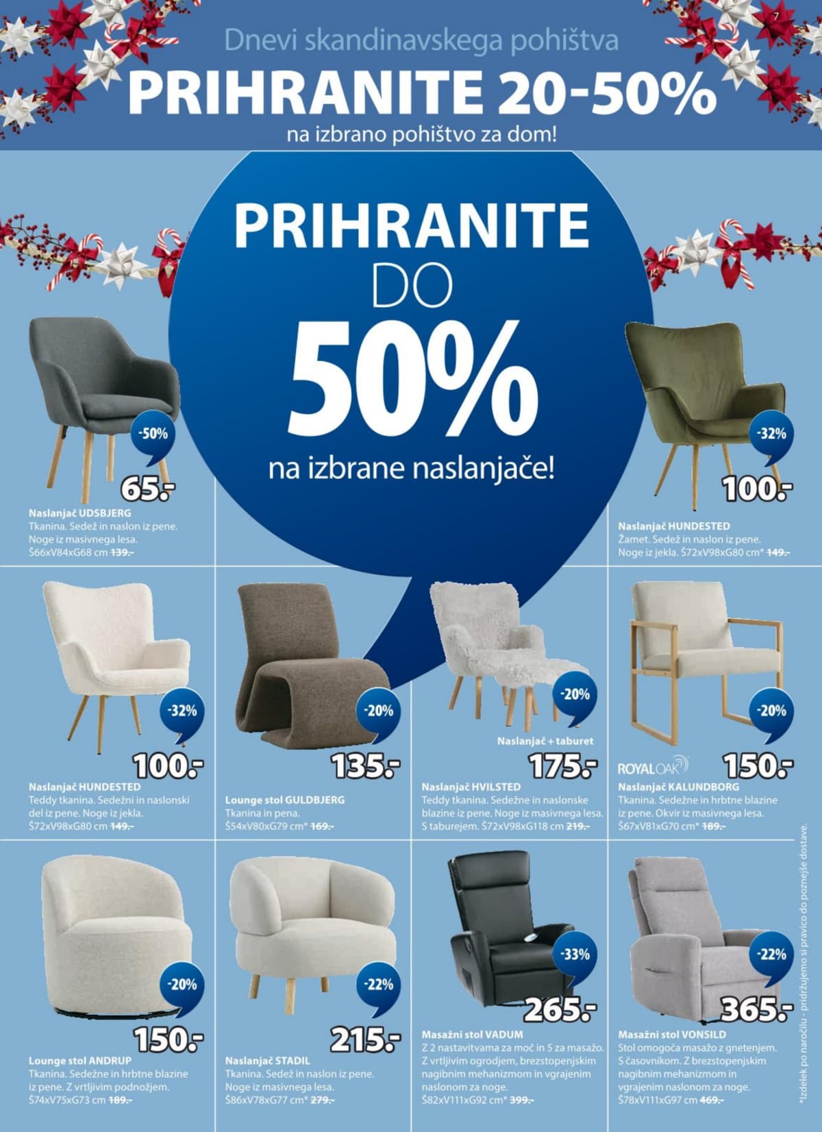 Stran 7. Jysk kataloga - Odlična Božična ponudba od 02.03.2026.