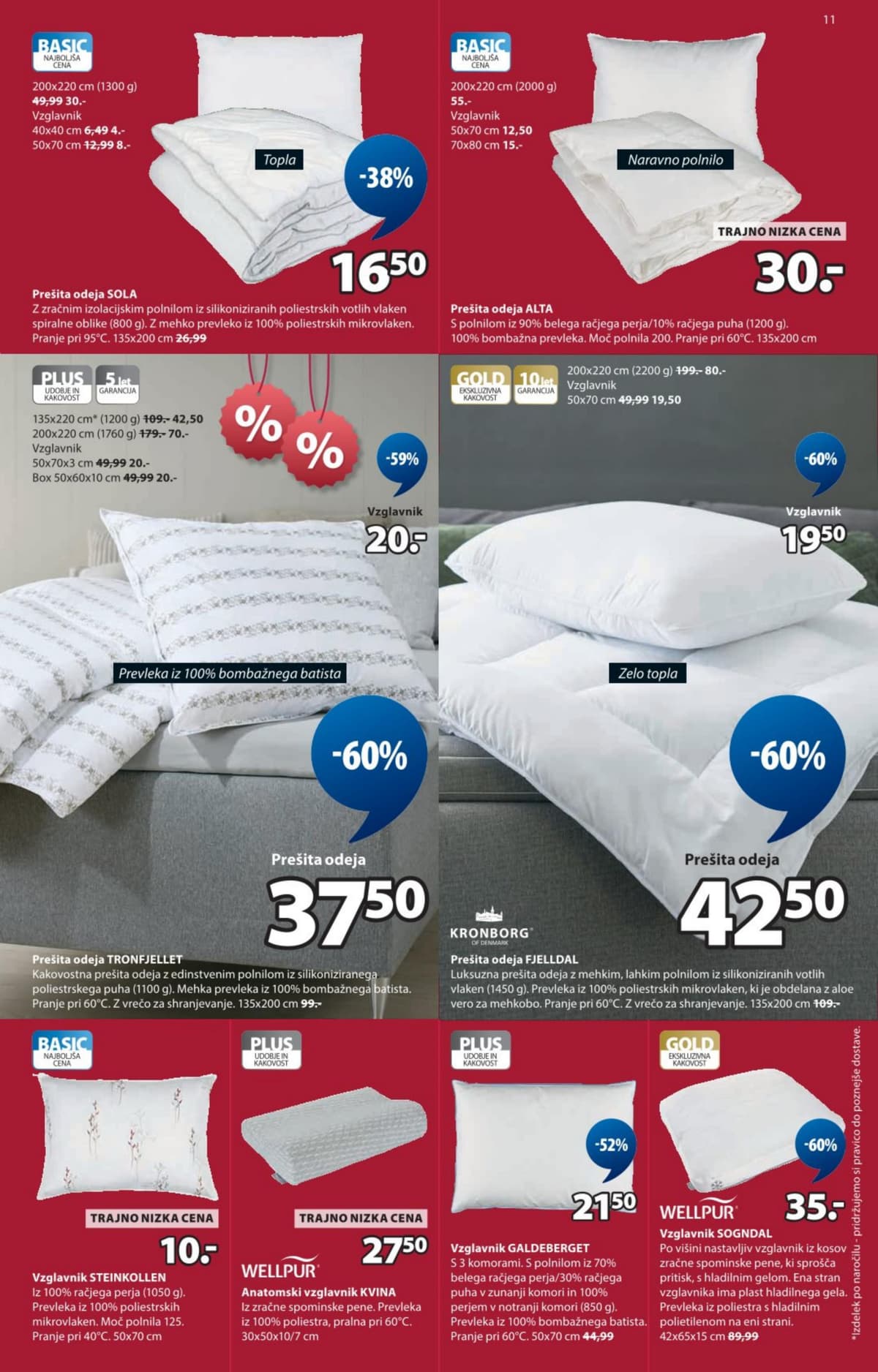 Stran 11. Jysk kataloga - Sezonsko znižanje od 02.03.2026.