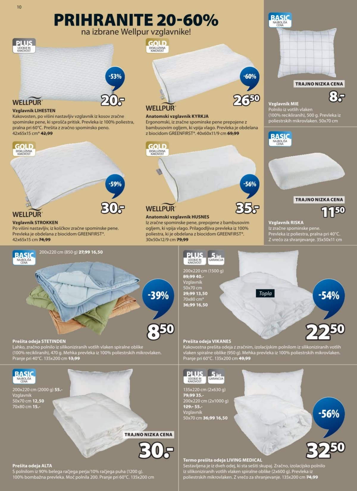 Stran 10. Jysk kataloga - Akcijska Ponudba od 17.02.2026.