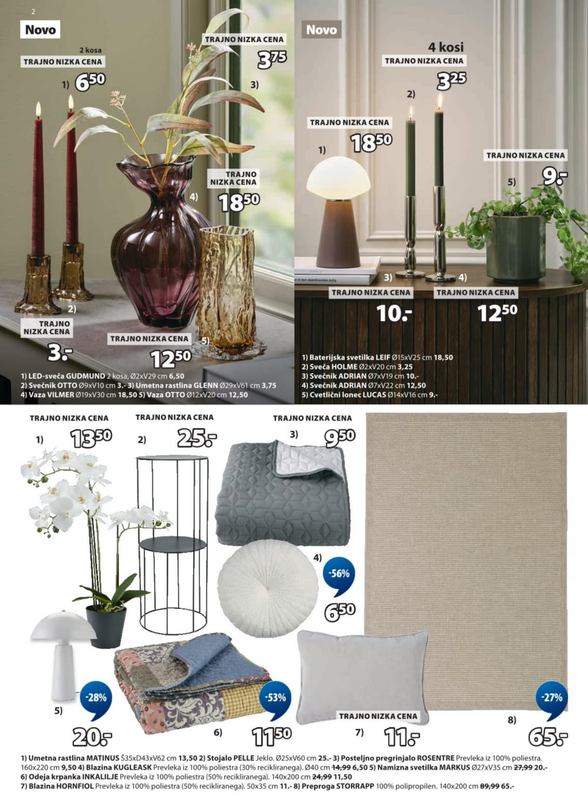 Stran 2. Jysk kataloga - Akcijska Ponudba od 17.02.2026.