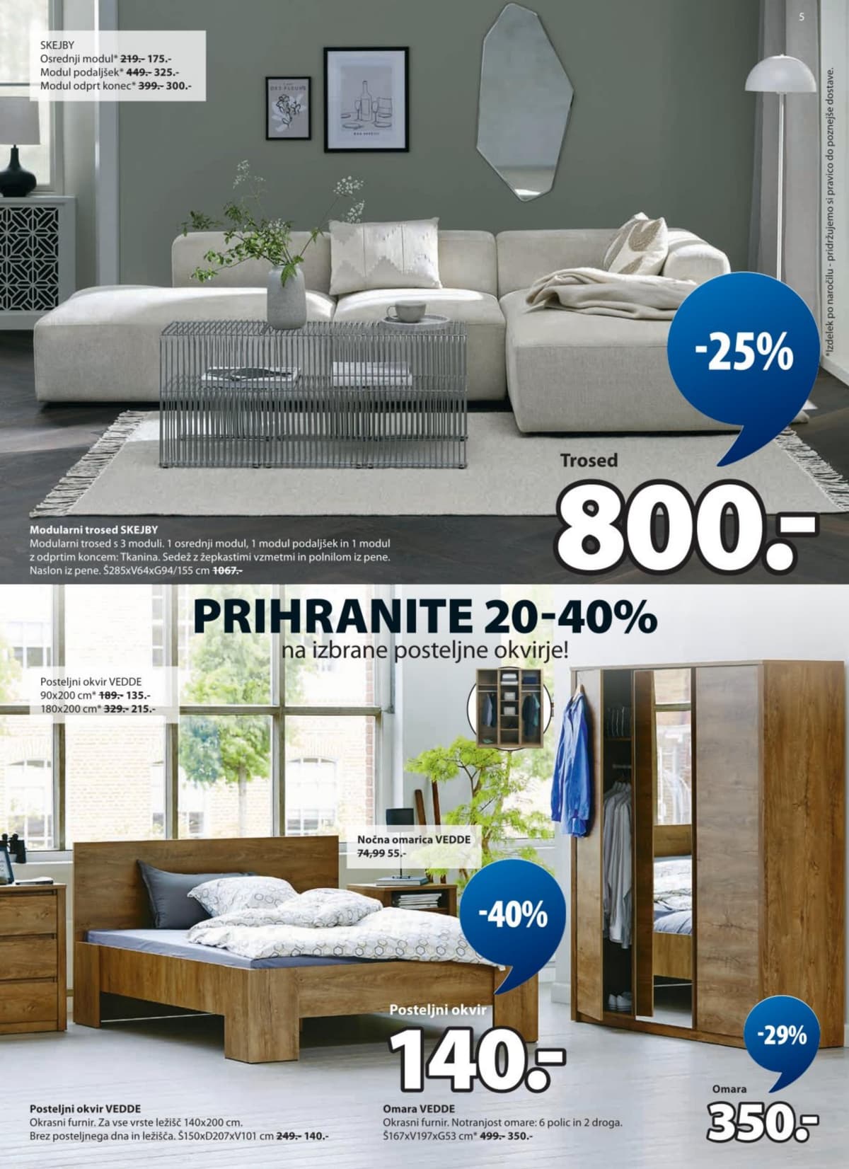 Stran 5. Jysk kataloga - Akcijska Ponudba od 17.02.2026.