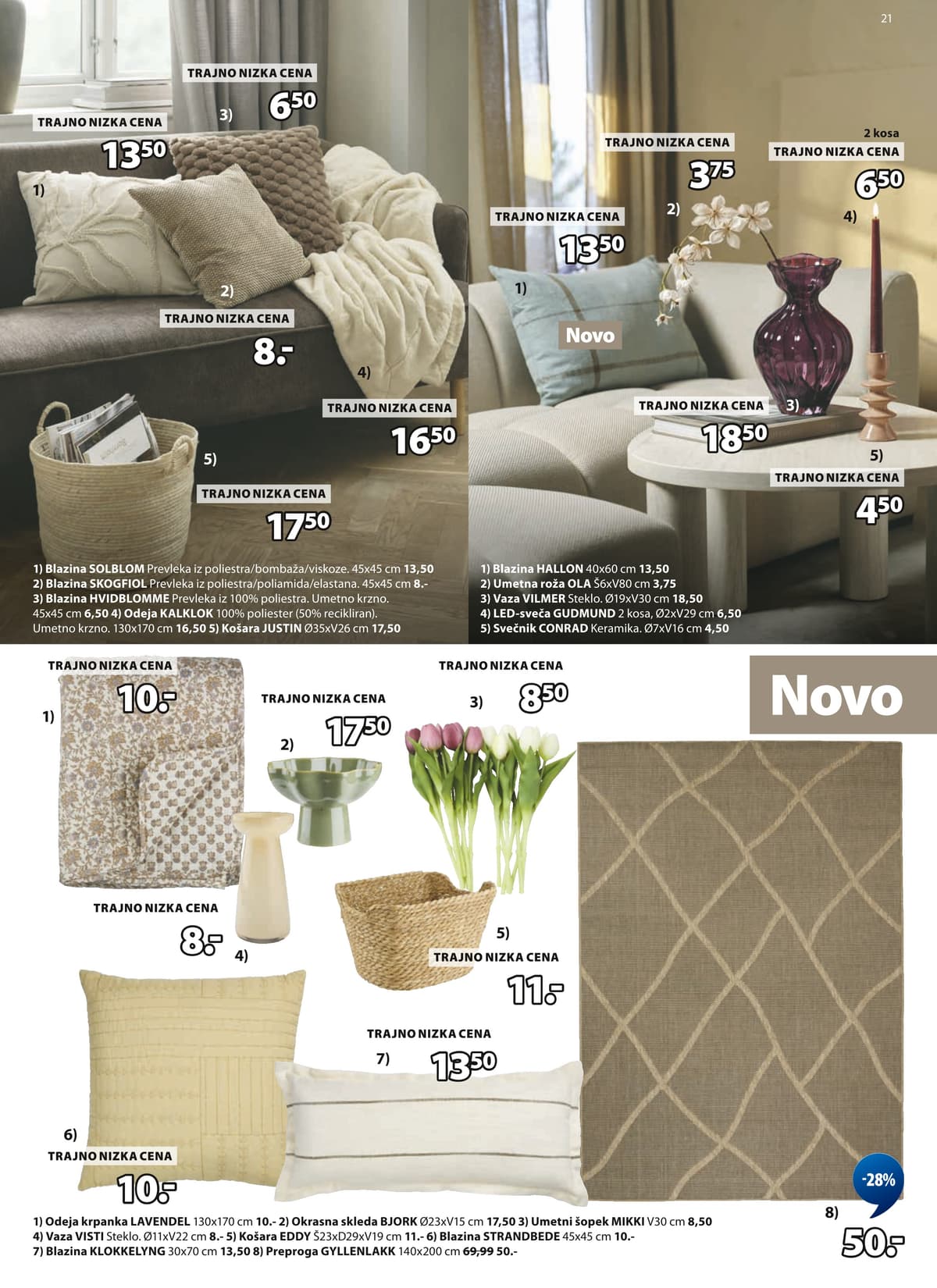 Stran 22. Jysk kataloga - Akcijska Ponudba