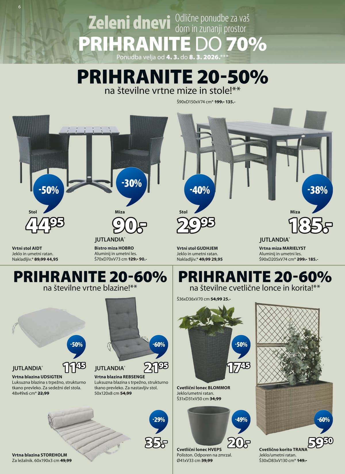 Stran 7. Jysk kataloga - Akcijska Ponudba od 15.03.2026.