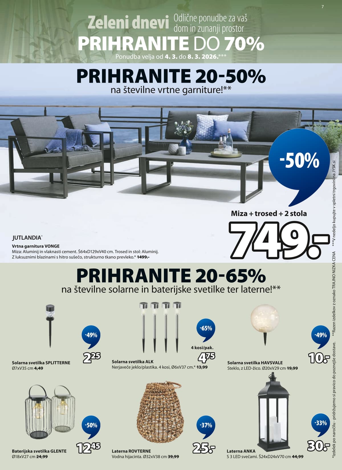 Stran 8. Jysk kataloga - Akcijska Ponudba od 15.03.2026.