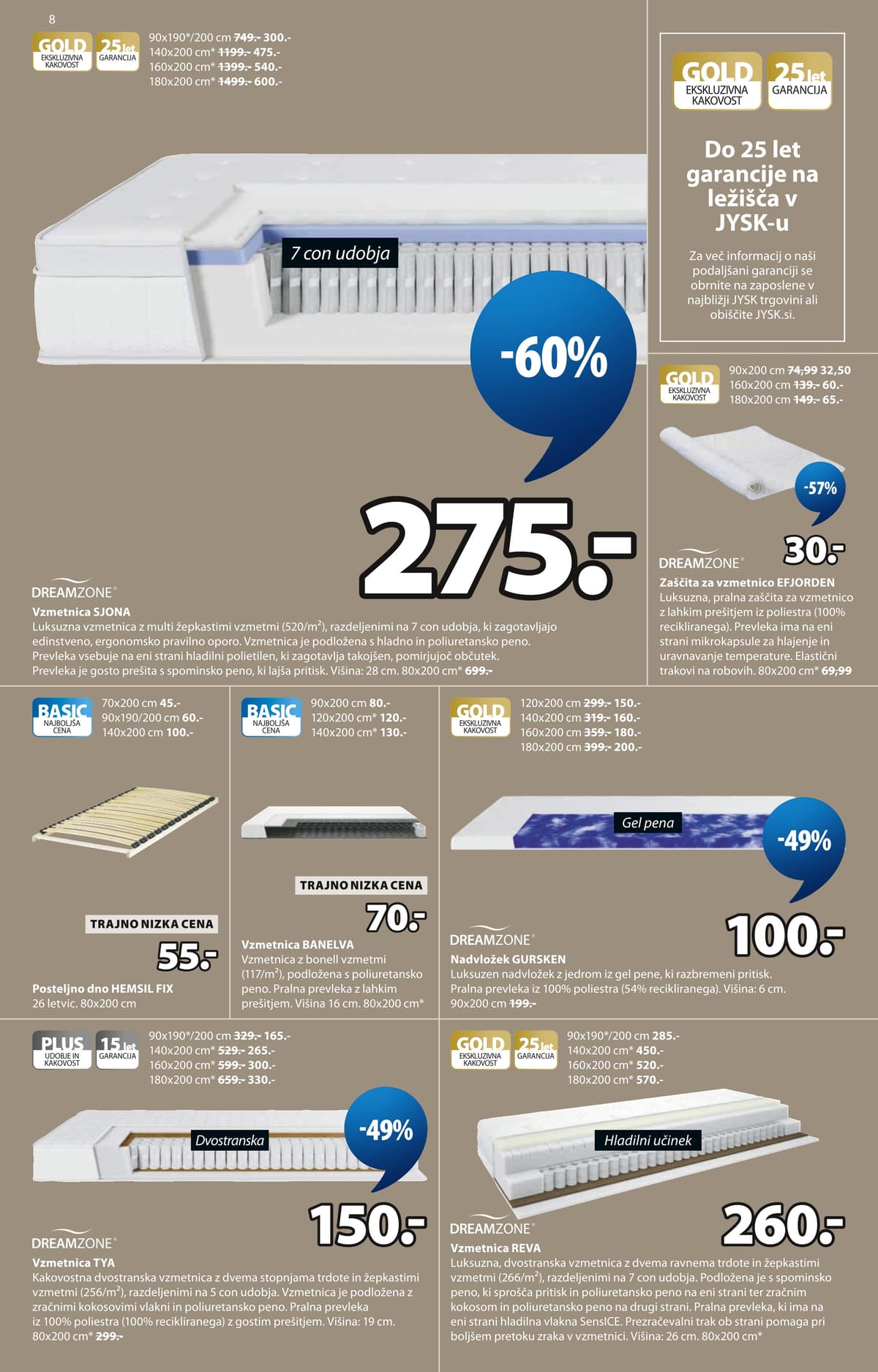 Stran 9. Jysk kataloga - Akcijska Ponudba od 20.03.2026.