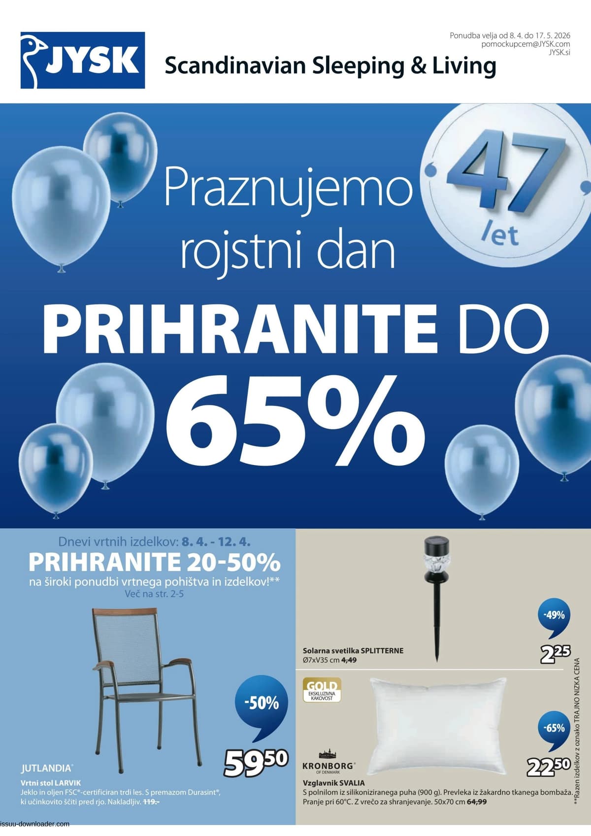 Stran 2. Jysk kataloga - Akcijska Ponudba od 08.04.2026.