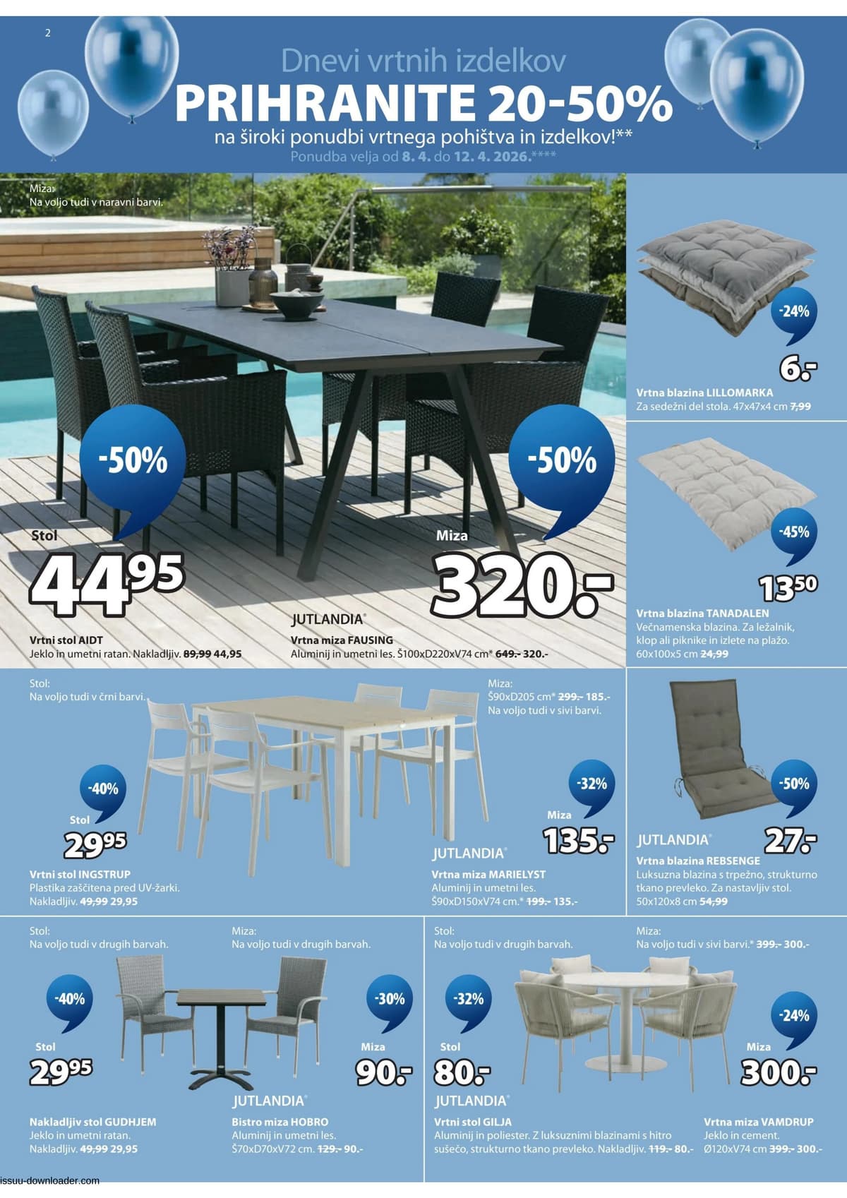 Stran 3. Jysk kataloga - Akcijska Ponudba od 08.04.2026.