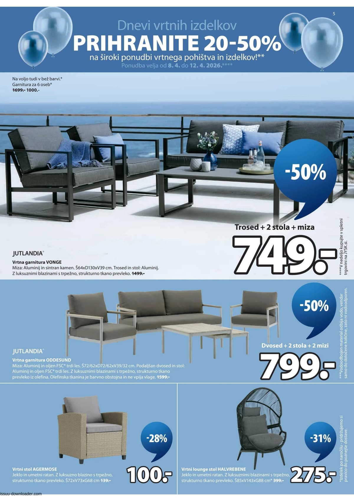 Stran 6. Jysk kataloga - Akcijska Ponudba