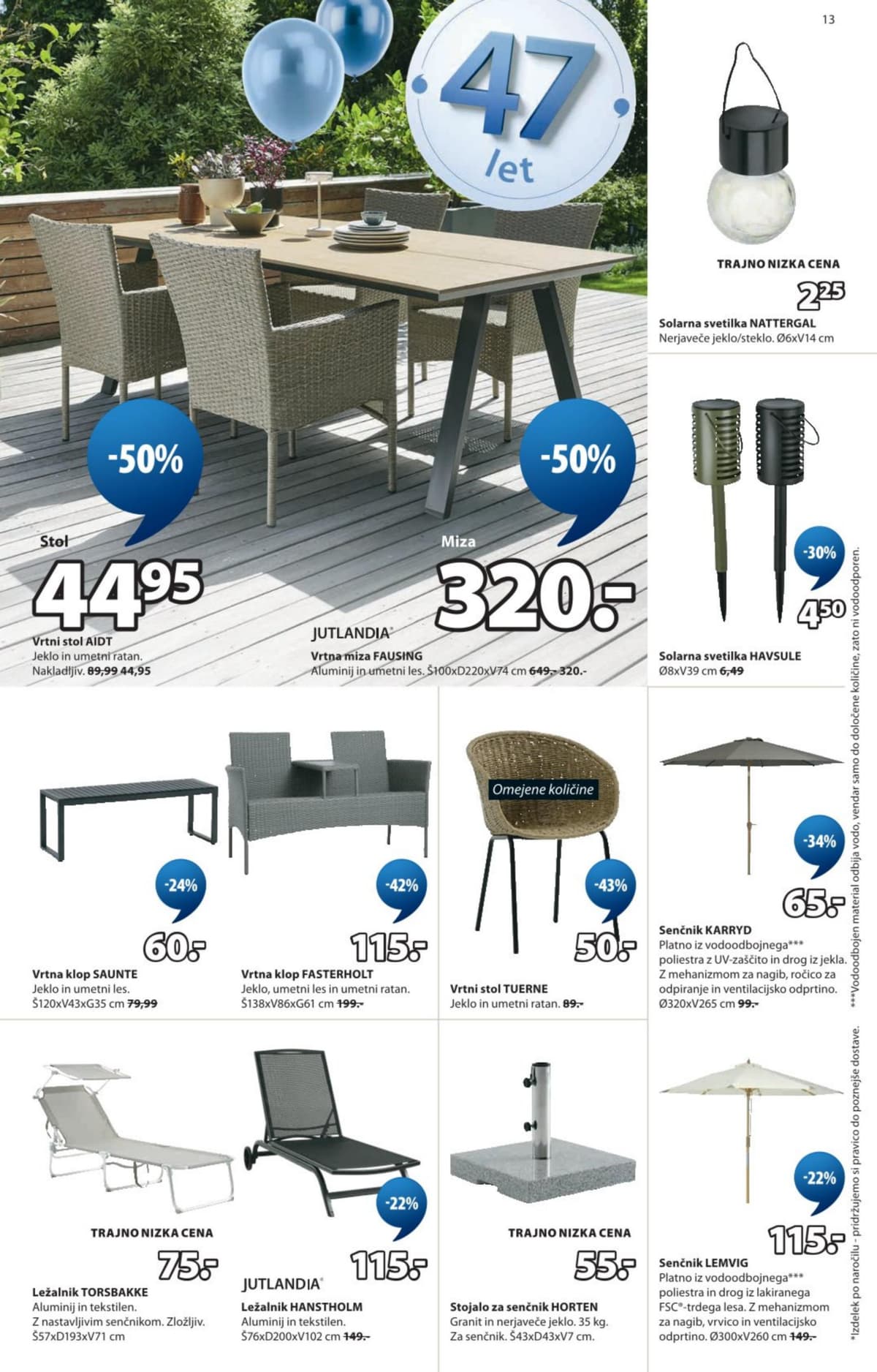Stran 13. Jysk kataloga - Prihranite do -60% od 14.04.2026.