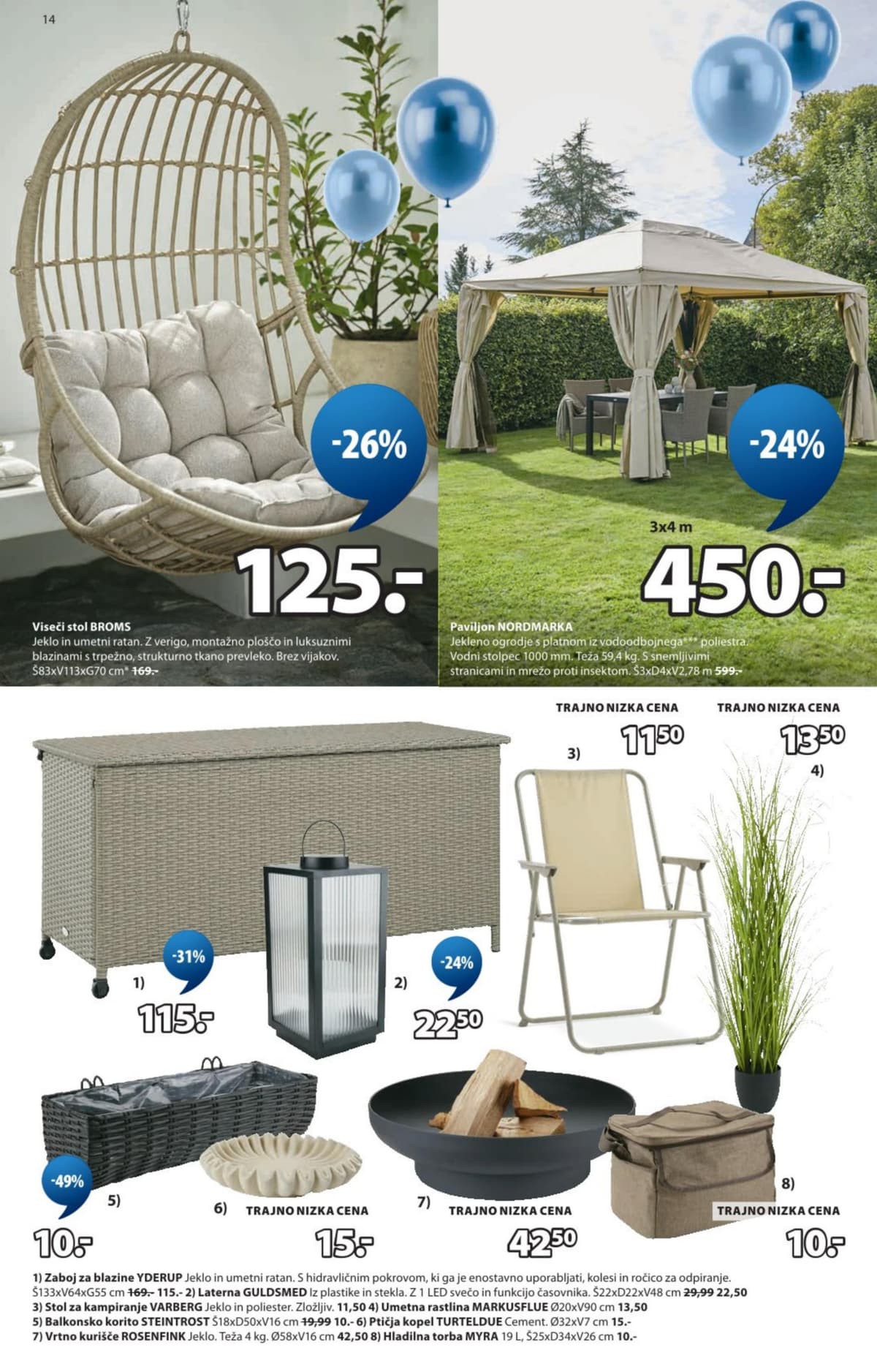 Stran 14. Jysk kataloga - Prihranite do -60% od 14.04.2026.