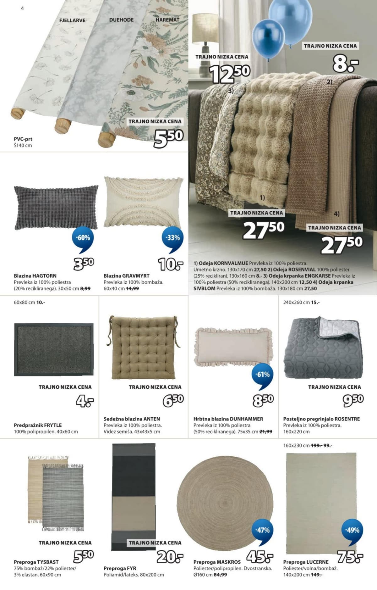 Stran 4. Jysk kataloga - Prihranite do -60% od 14.04.2026.