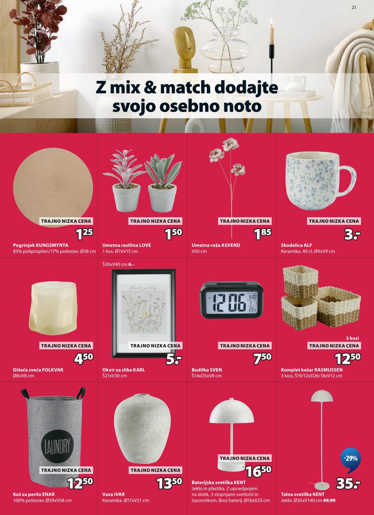 Stran 22. Jysk kataloga - Sezonsko Znižanje